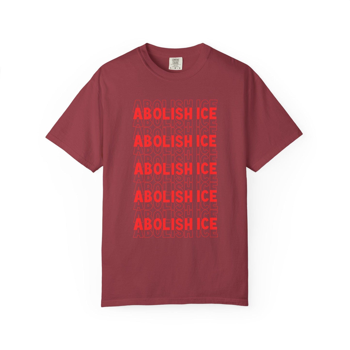 Abolish ICE Shirt, F*ck ICE TShirt, Justice For Minnesota T-Shirt, Chinga La Migra Merch, Anti Trump FDT, Red Design Immigration Rights