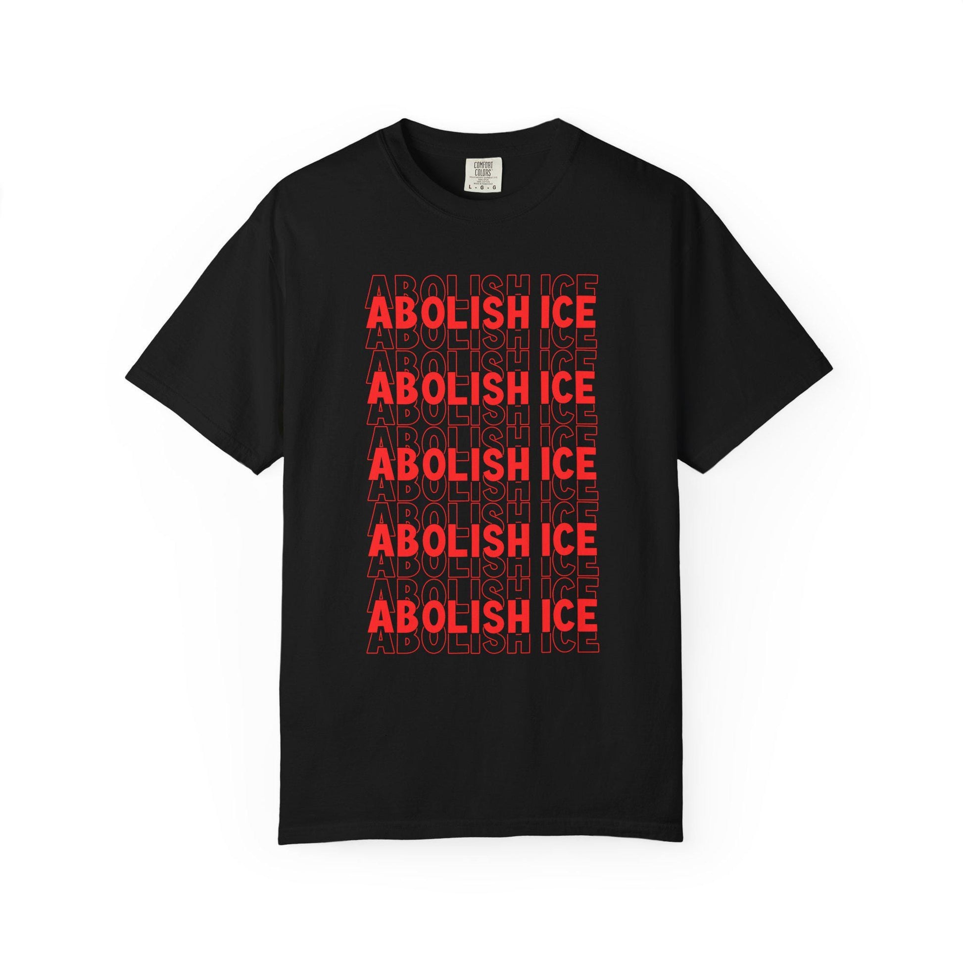 Abolish ICE Shirt, F*ck ICE TShirt, Justice For Minnesota T-Shirt, Chinga La Migra Merch, Anti Trump FDT, Red Design Immigration Rights