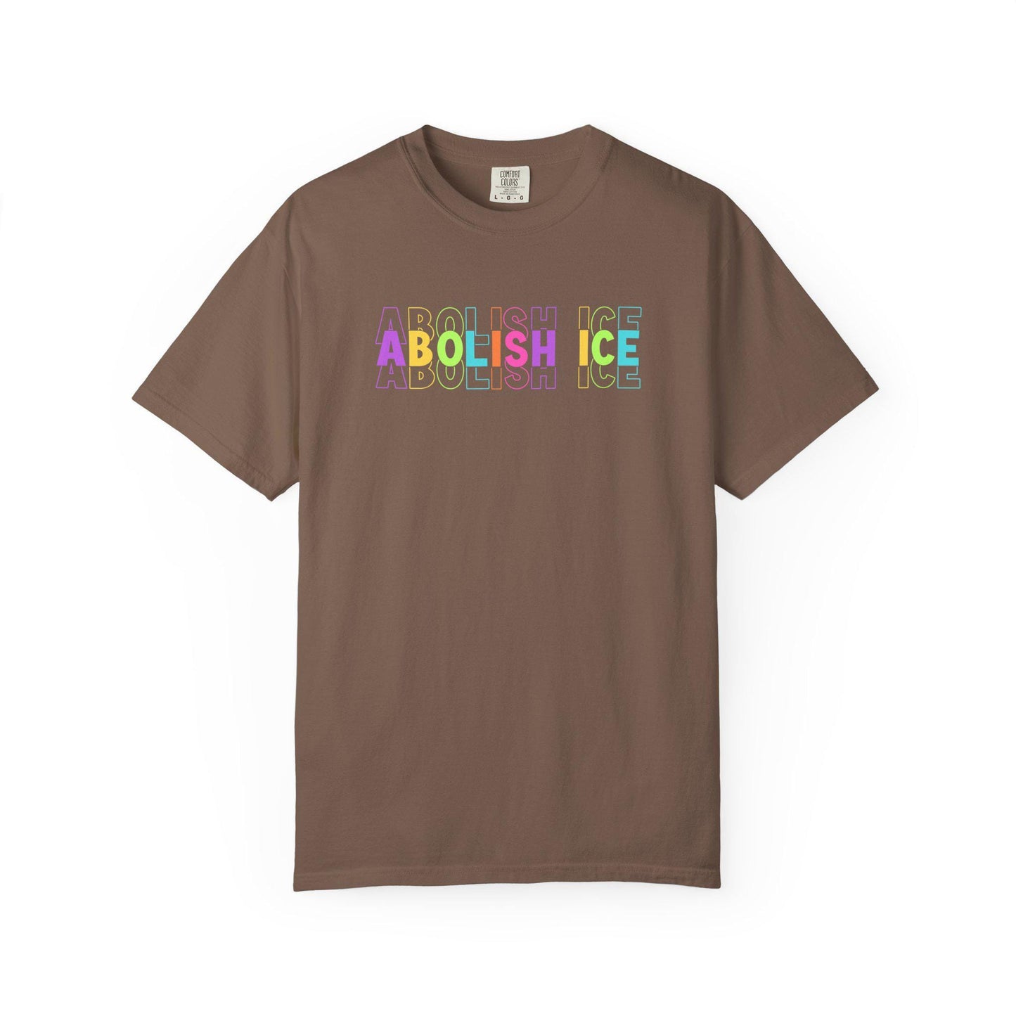 Abolish ICE Shirt, F*ck ICE TShirt, Justice For Minnesota T-Shirt, Chinga La Migra Merch, Anti Trump FDT, Rainbow Design Immigration Rights