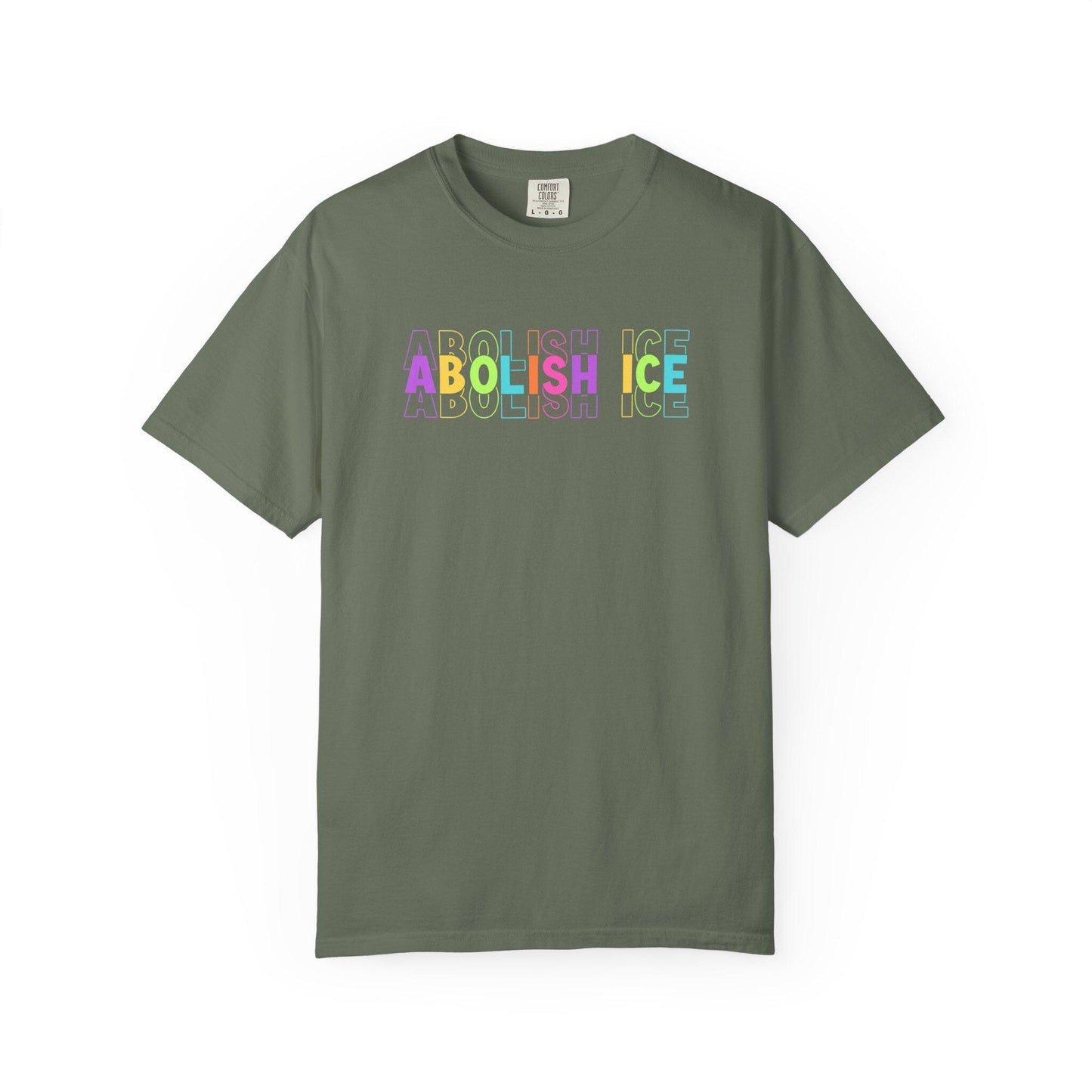 Abolish ICE Shirt, F*ck ICE TShirt, Justice For Minnesota T-Shirt, Chinga La Migra Merch, Anti Trump FDT, Rainbow Design Immigration Rights
