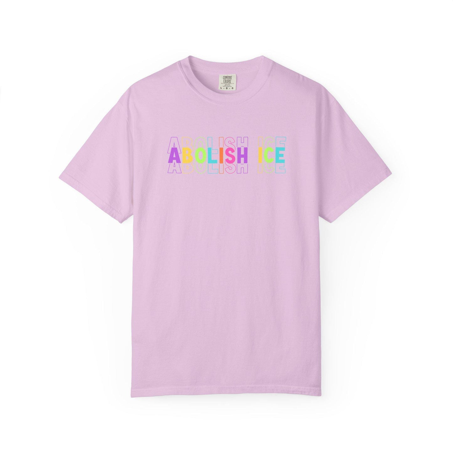Abolish ICE Shirt, F*ck ICE TShirt, Justice For Minnesota T-Shirt, Chinga La Migra Merch, Anti Trump FDT, Rainbow Design Immigration Rights