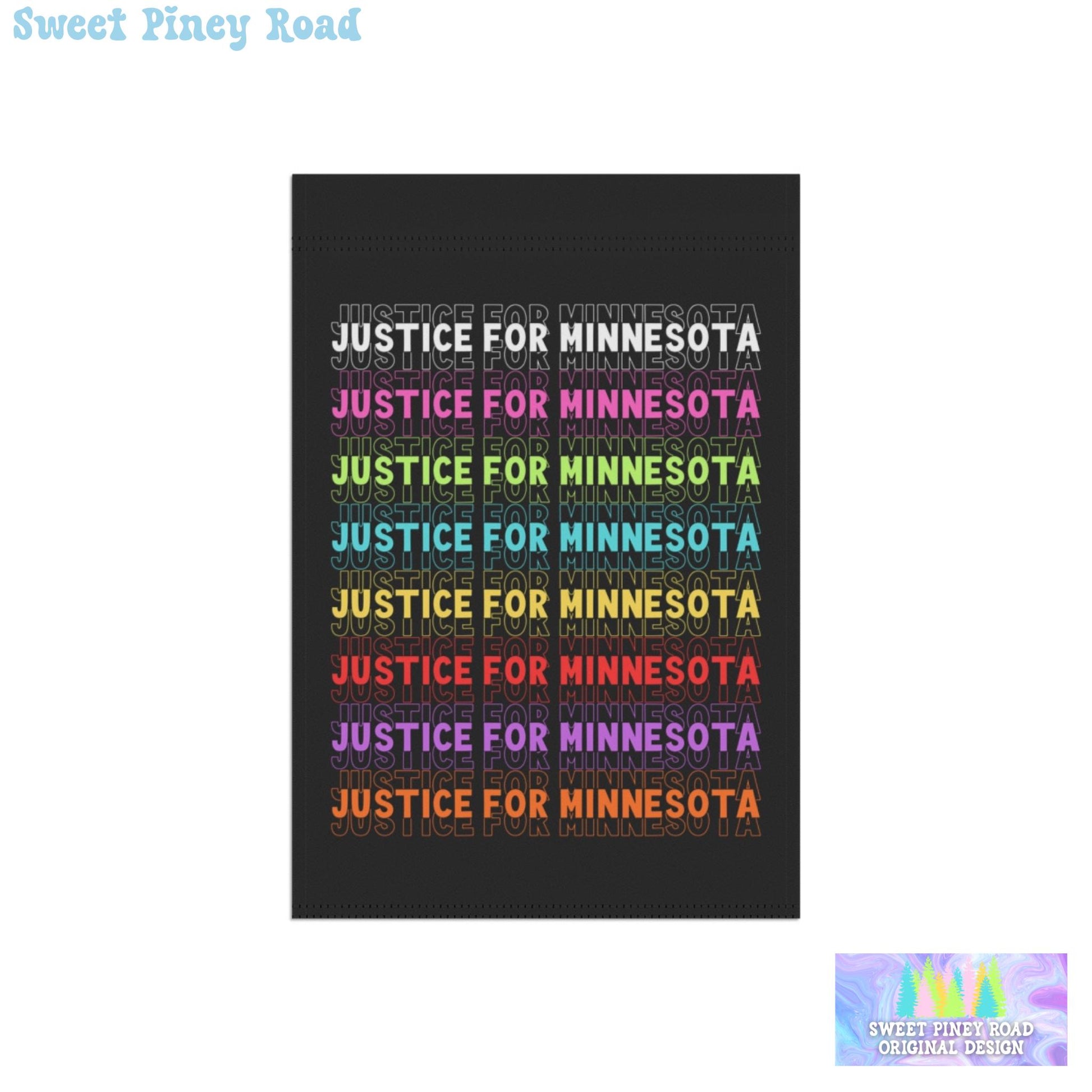 Justice For Minnesota Yard Sign, Abolish ICE Rainbow Garden Flag, Waltz Protest Human Rights Banner, Protest Rally F*ck ICE Anti Trump FDT