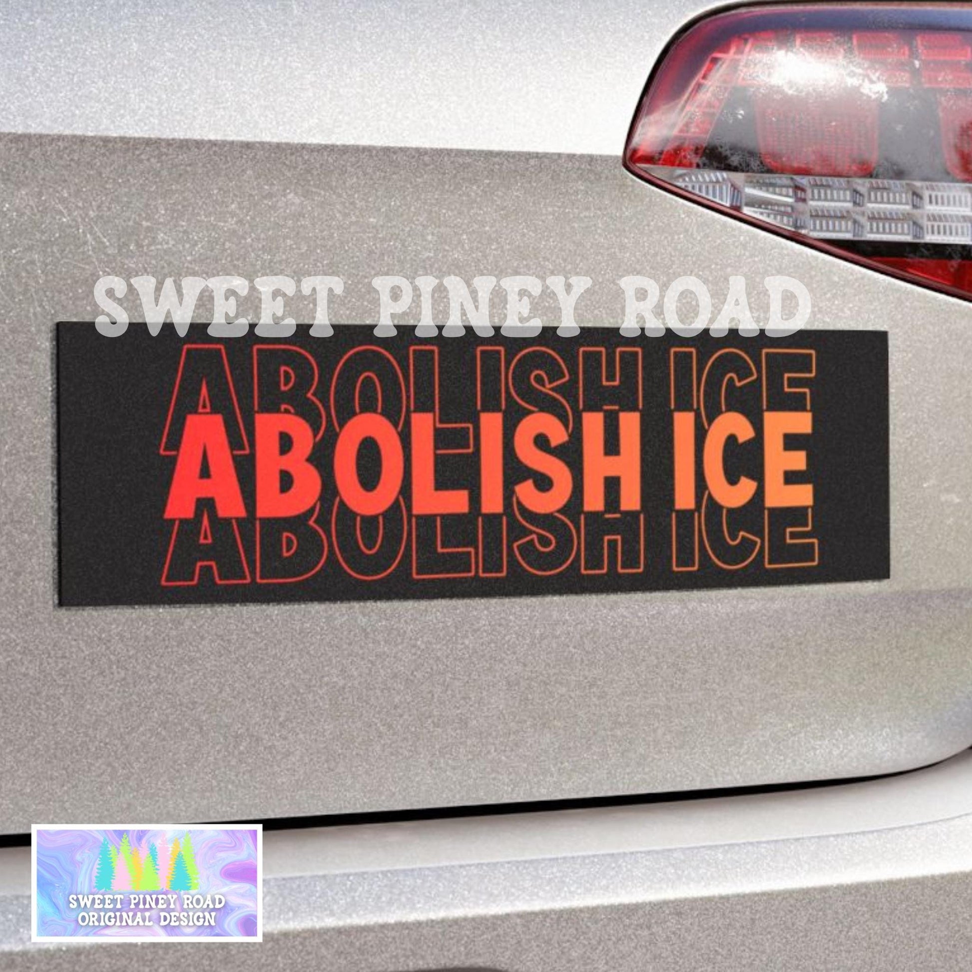 Abolish ICE Car Magnets, F*ck ICE Decal, Justice For Minnesota Bumper Sticker, Chinga La Migra Merch, Anti Trump FDT, We Love Our Immigrants