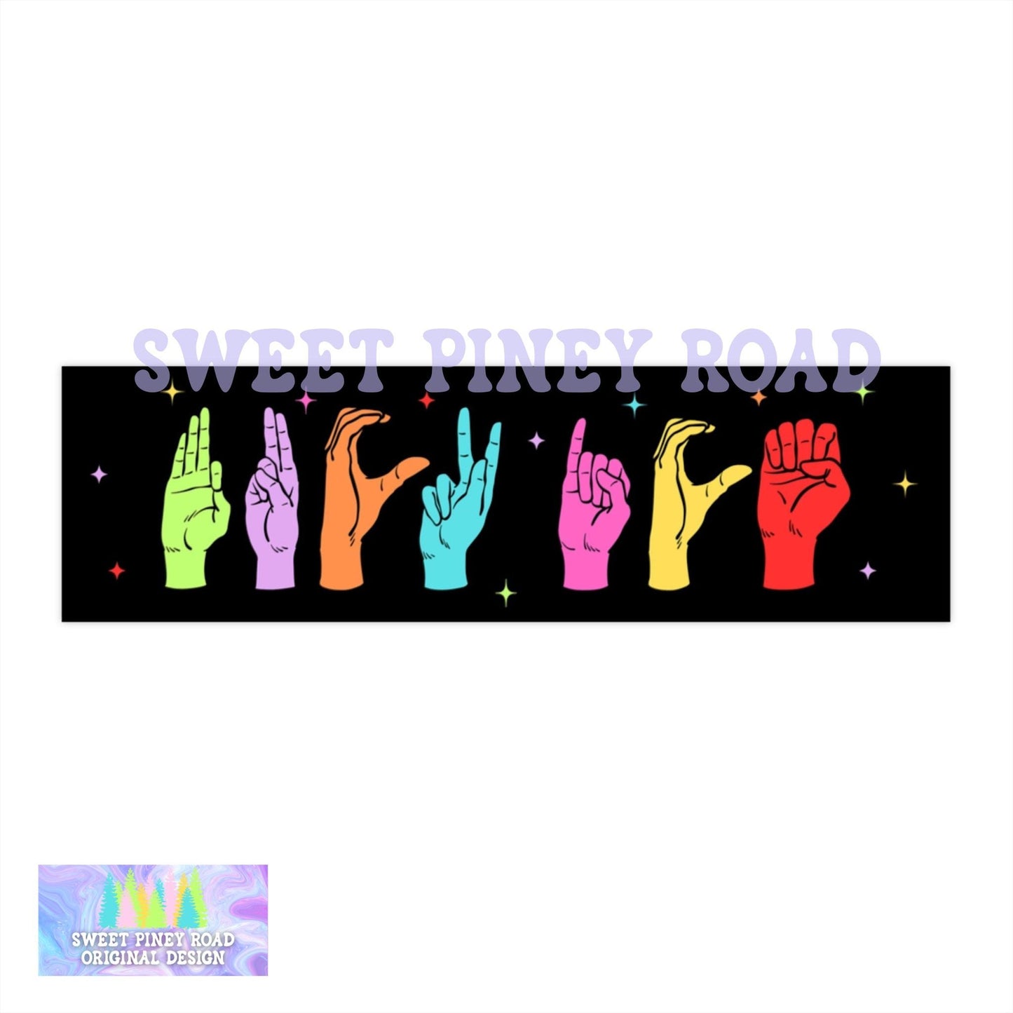 F*ck ICE Bumper Sticker, Abolish ICE Subtle ASL Vinyl Car Magnet, Chinga La Migra, Anti Trump Immigration Decal