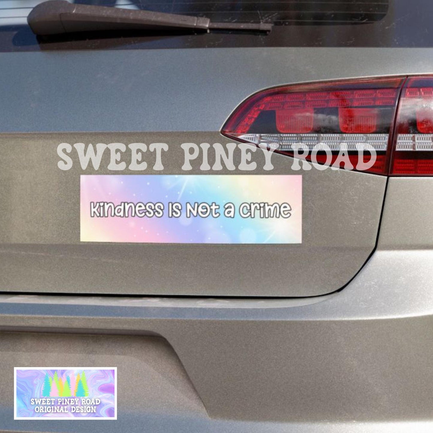 Kindness Is Not A Crime Car Magnet, Be Kind Bumper Sticker, Anti Trump FDT Human Rights Equality, Abolish ICE F*ck ICE Pro Immigration Ally