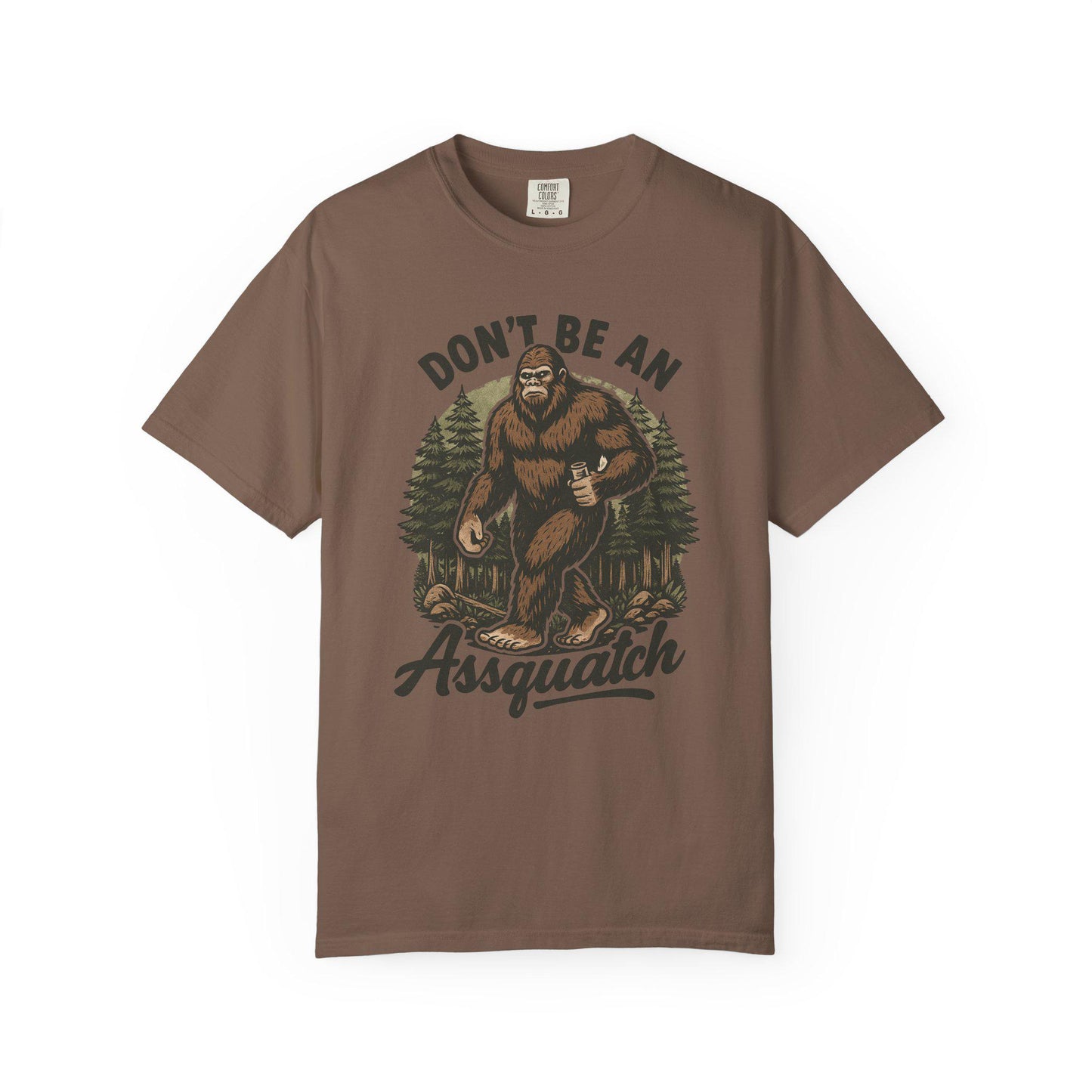 Assquatch Tshirt, Funny Sasquatch Shirt, Big Foot Gag Gift Tee, Hilarious Trendy Meme T-Shirt For Friend