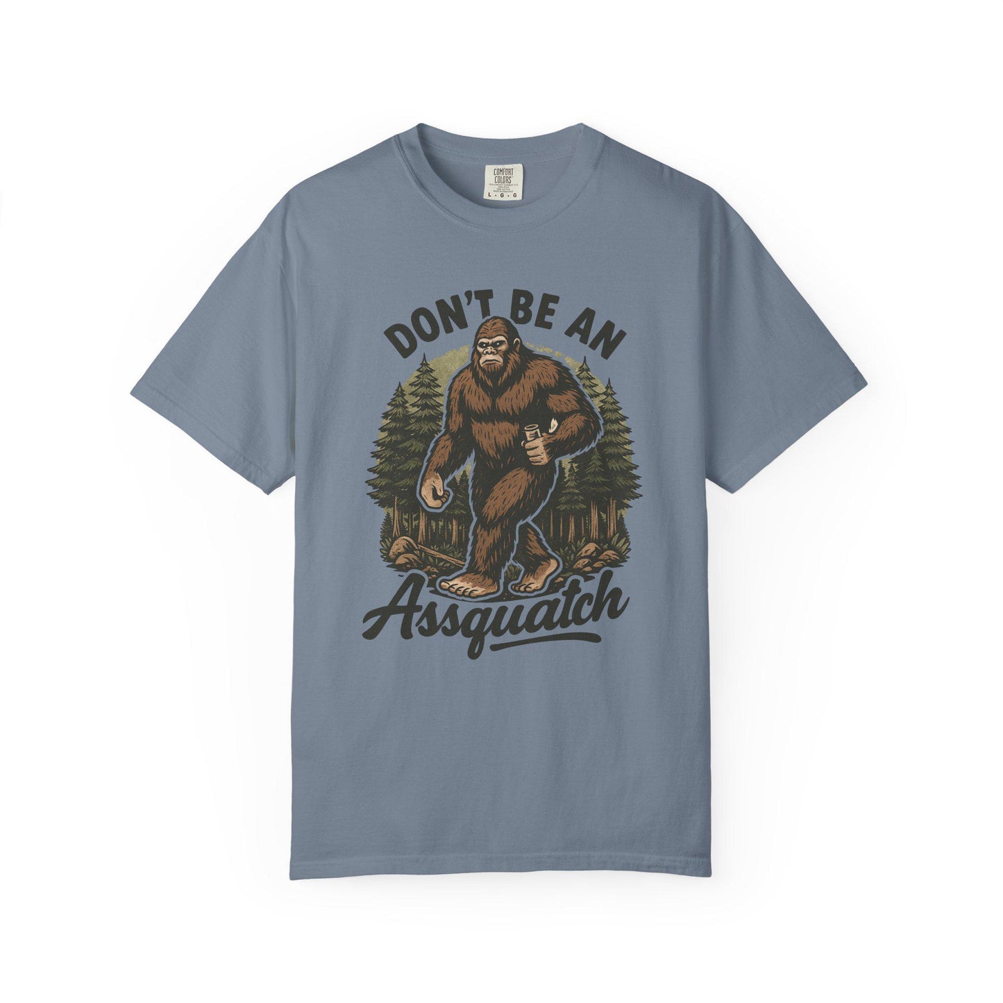 Assquatch Tshirt, Funny Sasquatch Shirt, Big Foot Gag Gift Tee, Hilarious Trendy Meme T-Shirt For Friend