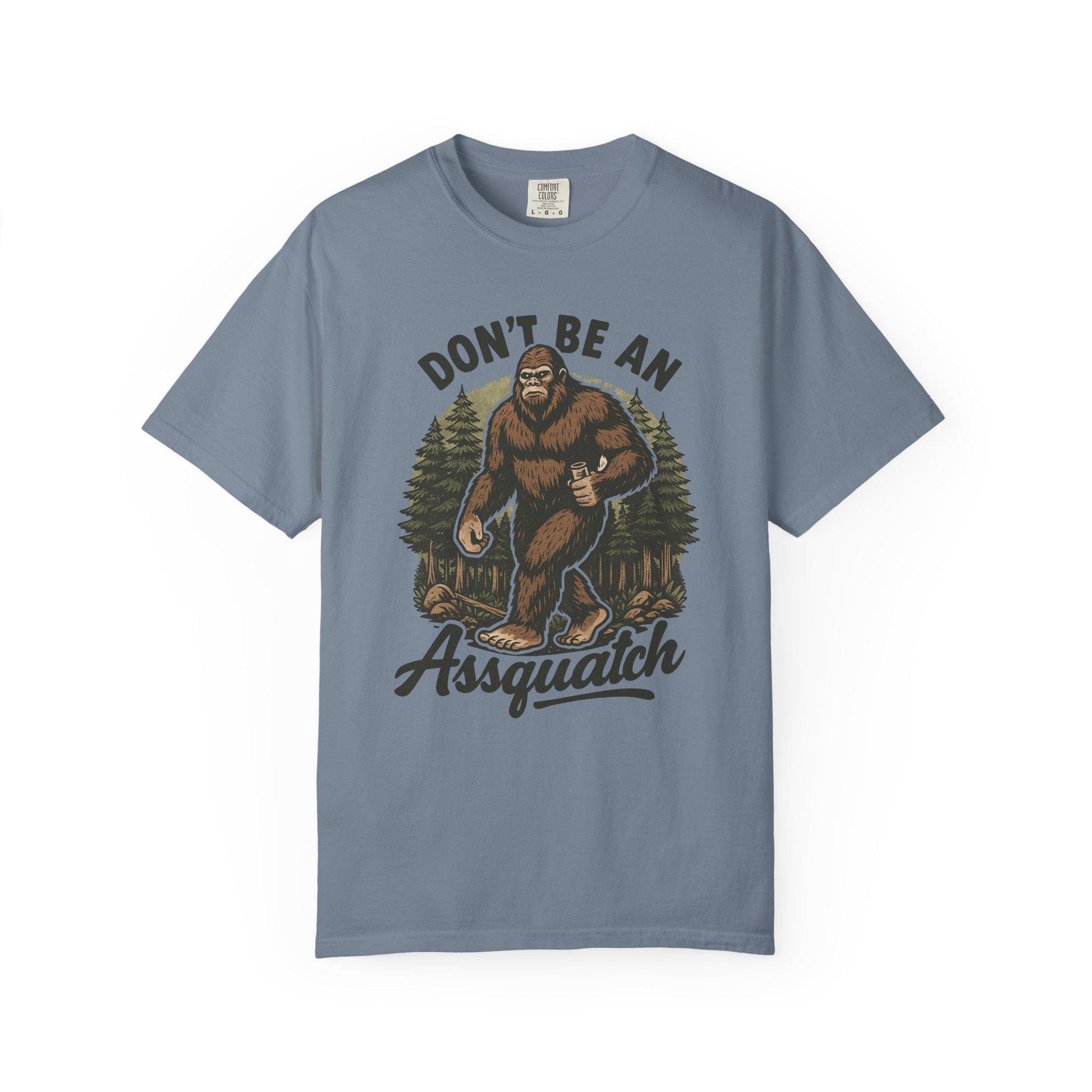 Assquatch Tshirt, Funny Sasquatch Shirt, Big Foot Gag Gift Tee, Hilarious Trendy Meme T-Shirt For Friend