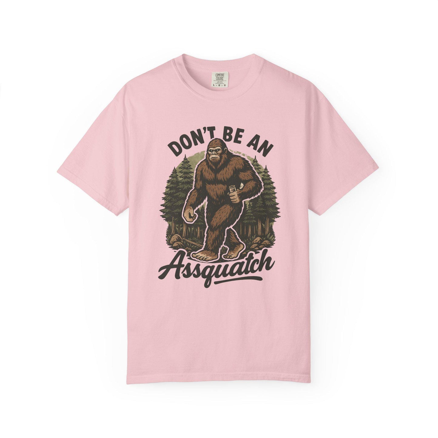 Assquatch Tshirt, Funny Sasquatch Shirt, Big Foot Gag Gift Tee, Hilarious Trendy Meme T-Shirt For Friend
