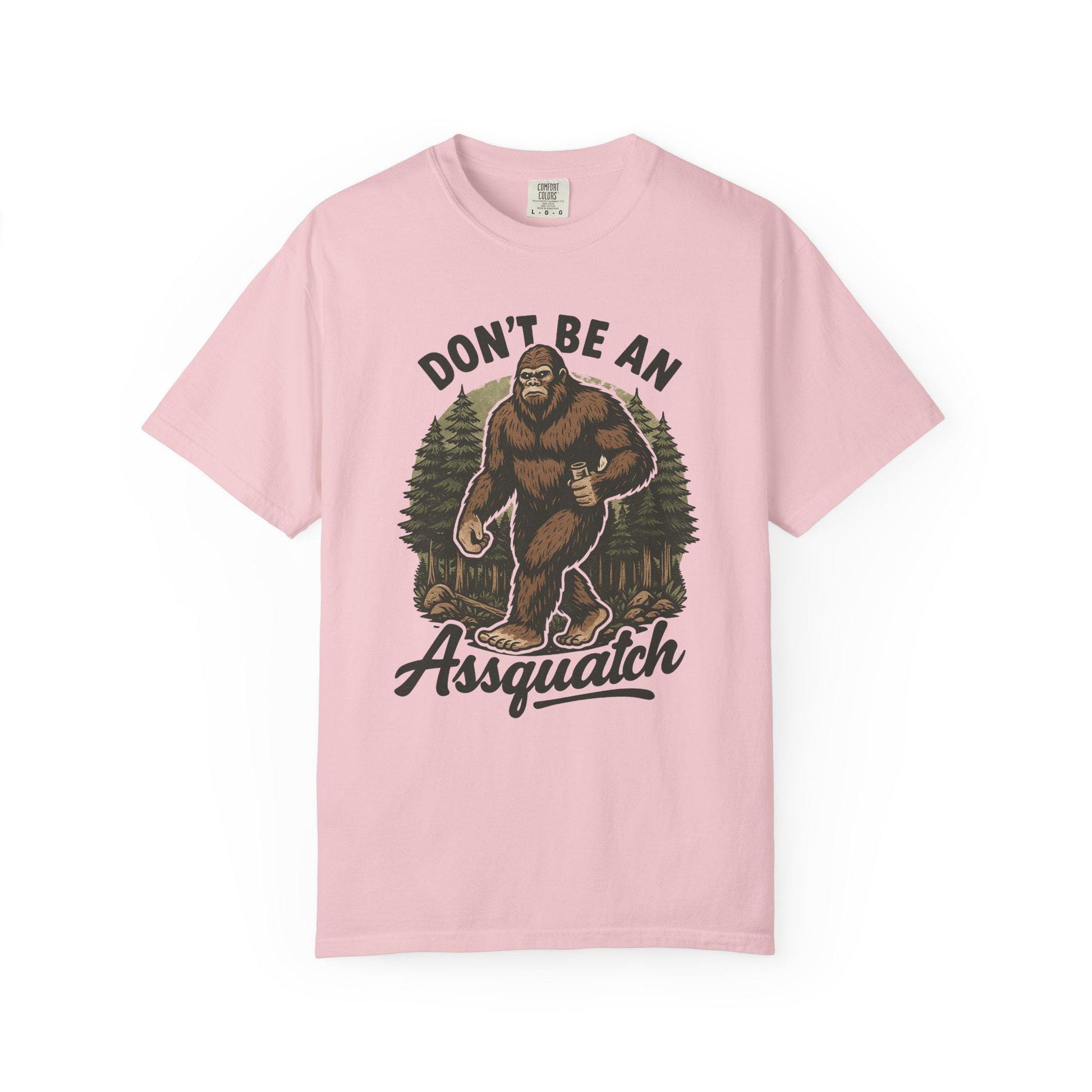 Assquatch Tshirt, Funny Sasquatch Shirt, Big Foot Gag Gift Tee, Hilarious Trendy Meme T-Shirt For Friend