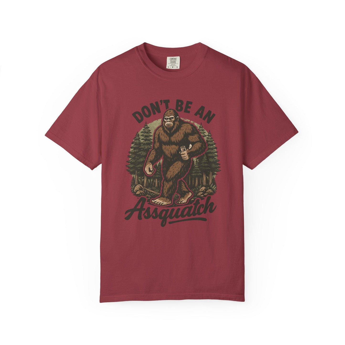 Assquatch Tshirt, Funny Sasquatch Shirt, Big Foot Gag Gift Tee, Hilarious Trendy Meme T-Shirt For Friend