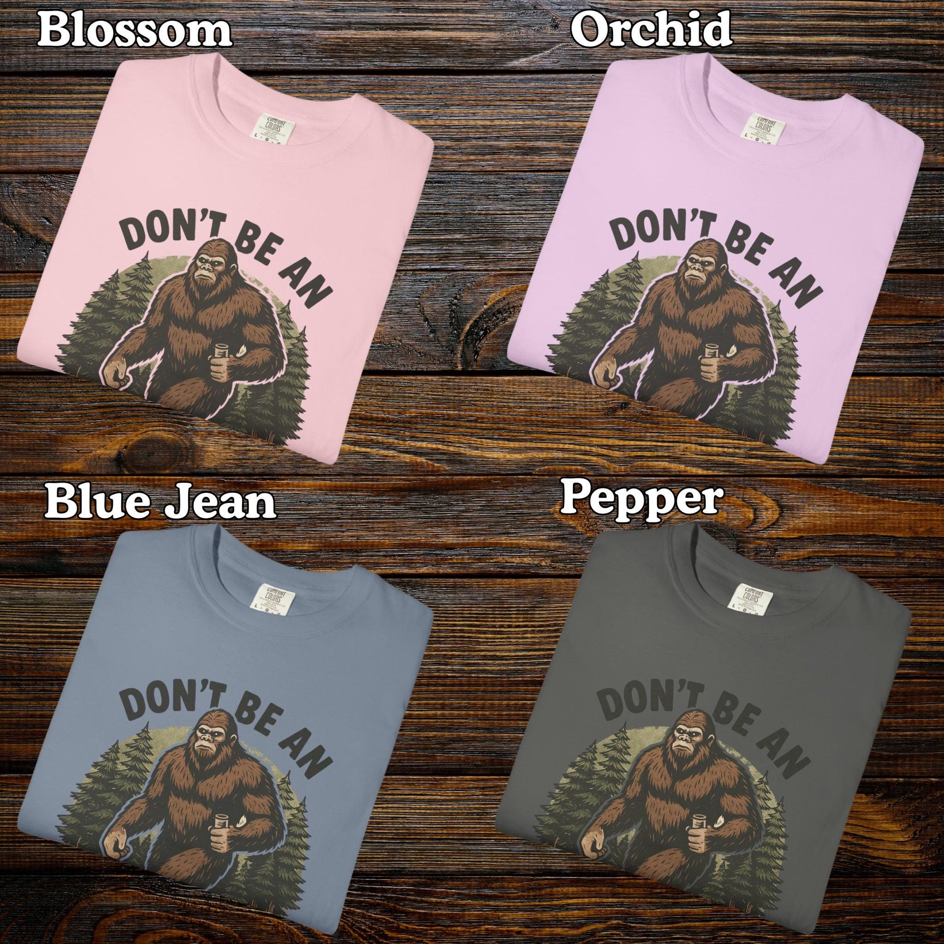 Assquatch Tshirt, Funny Sasquatch Shirt, Big Foot Gag Gift Tee, Hilarious Trendy Meme T-Shirt For Friend