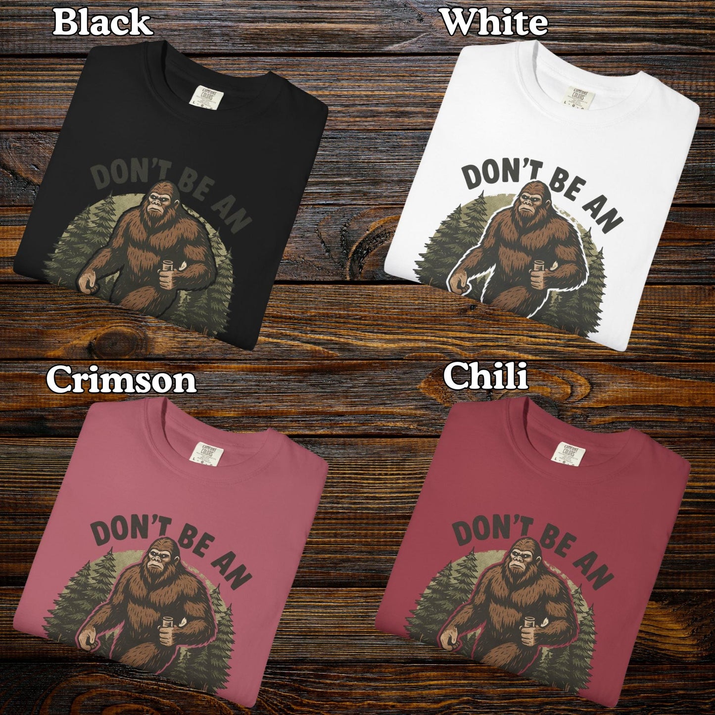 Assquatch Tshirt, Funny Sasquatch Shirt, Big Foot Gag Gift Tee, Hilarious Trendy Meme T-Shirt For Friend