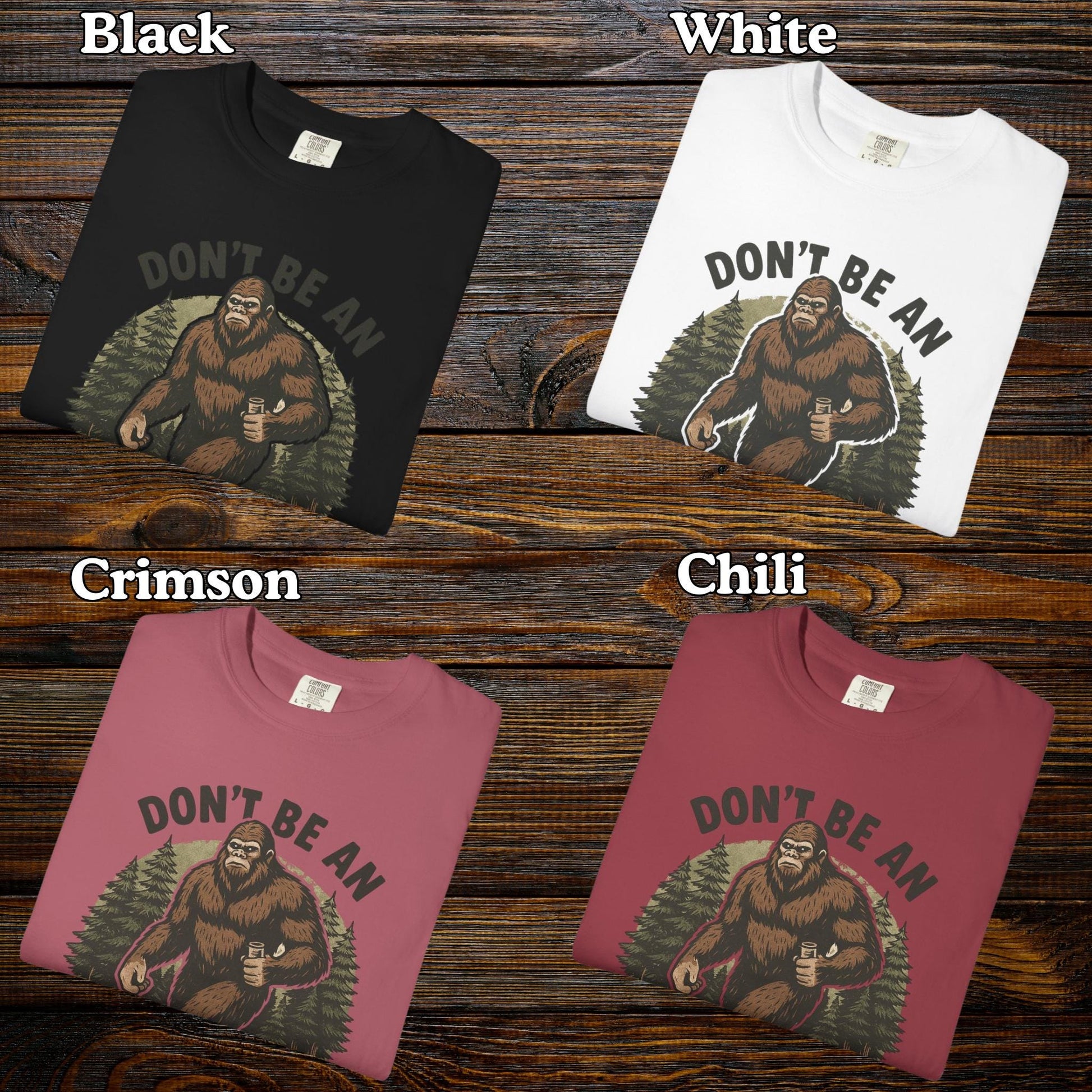 Assquatch Tshirt, Funny Sasquatch Shirt, Big Foot Gag Gift Tee, Hilarious Trendy Meme T-Shirt For Friend