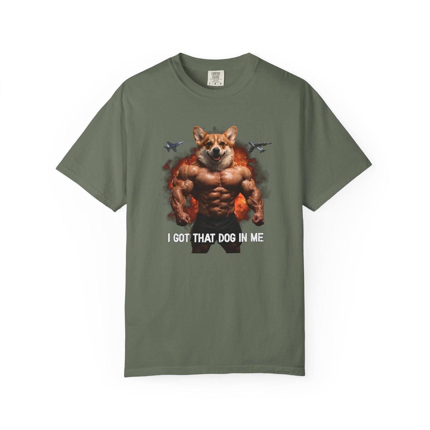 I Got That Dog In Me Tshirt, Corgi Shirt, Hilarious Corgi Mom Tee, Funny Dog Shirt, Dog Lover Gift, Funny Gen Z Meme Shirt