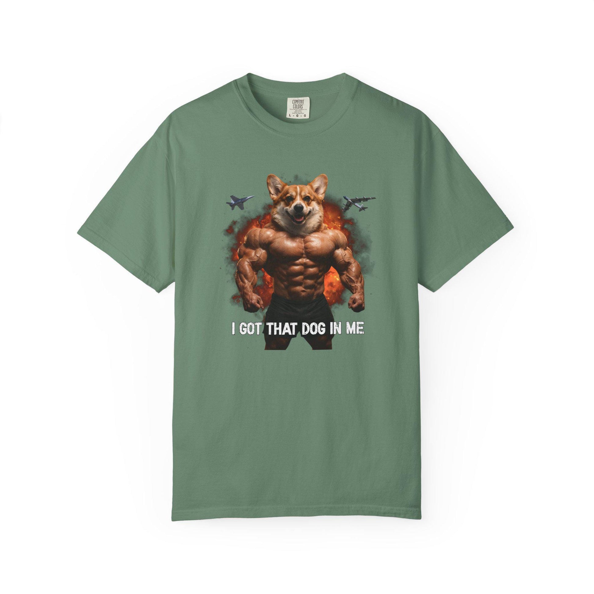 I Got That Dog In Me Tshirt, Corgi Shirt, Hilarious Corgi Mom Tee, Funny Dog Shirt, Dog Lover Gift, Funny Gen Z Meme Shirt