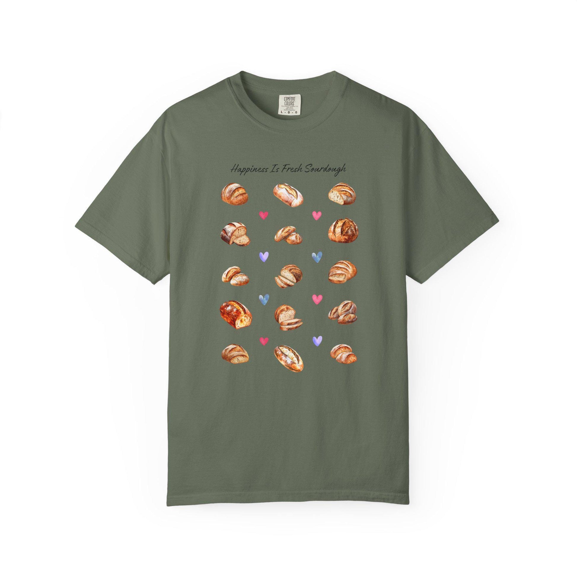 Sourdough Shirt, Funny Sourdough Baker Bread Lover Tee, Women Baking Crewneck T-Shirt, Funny Sourdough Starter Comfort Colors Tshirt