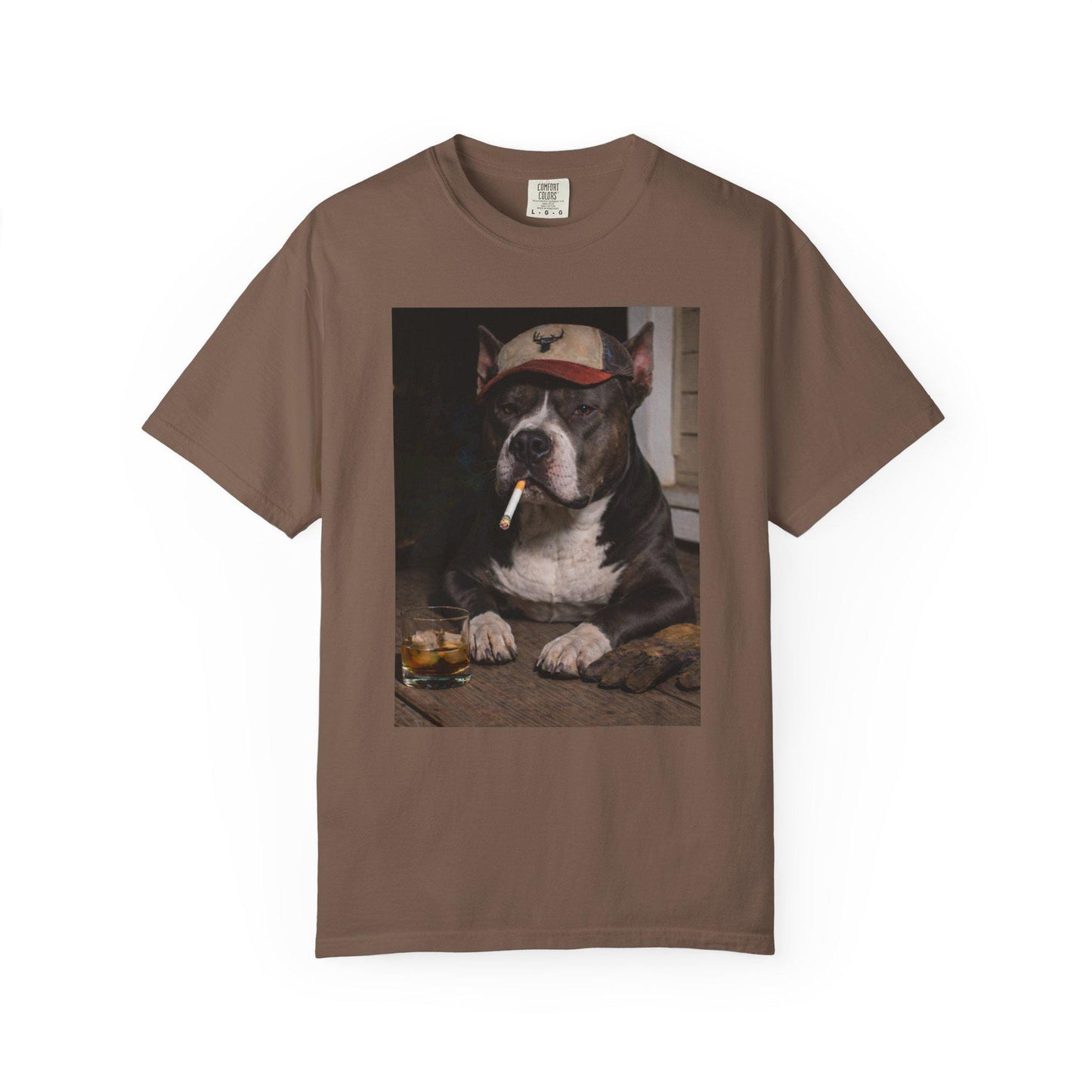 Funny American Bully Shirt, Dog Dad T-Shirt, Blue Collar Man Gag Gift Tee For Husband, American Bulldog Meme Humor Comfort Colors® Tshirt