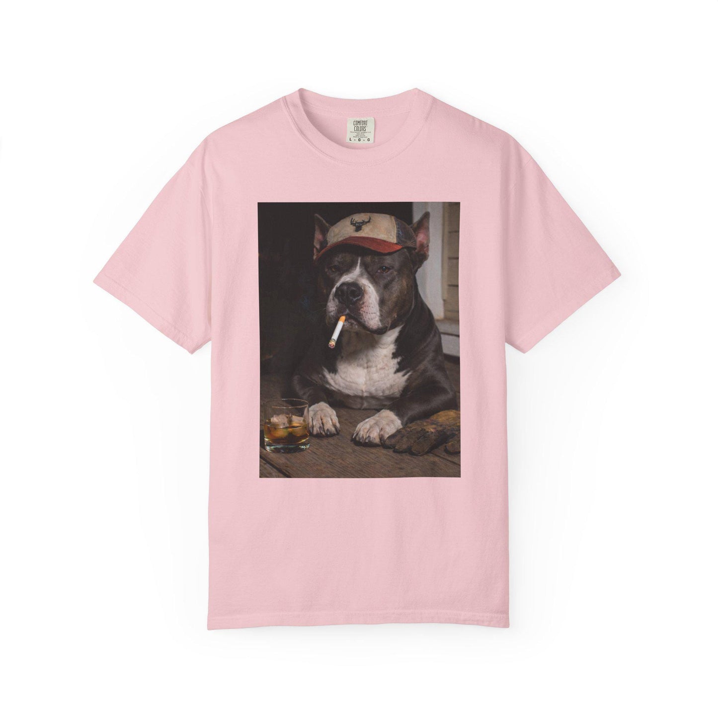 Funny American Bully Shirt, Dog Dad T-Shirt, Blue Collar Man Gag Gift Tee For Husband, American Bulldog Meme Humor Comfort Colors® Tshirt