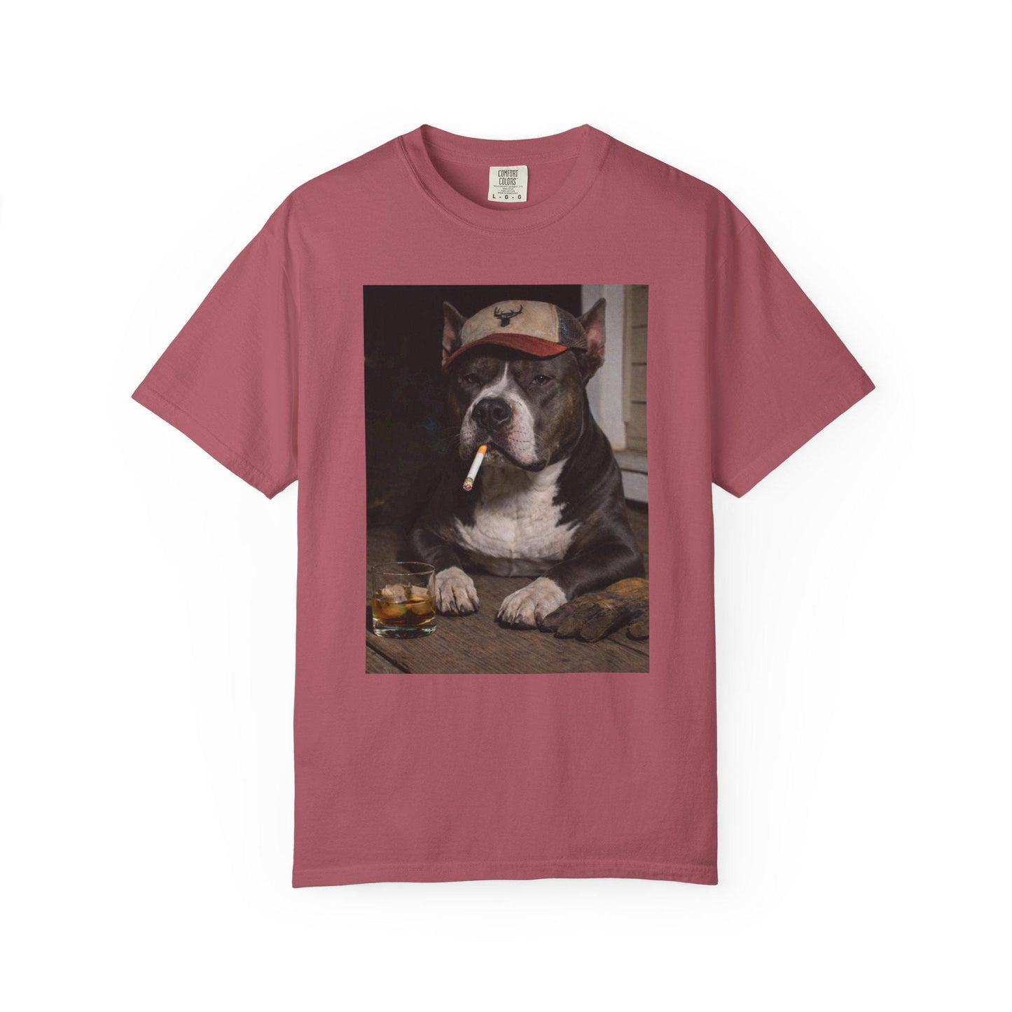 Funny American Bully Shirt, Dog Dad T-Shirt, Blue Collar Man Gag Gift Tee For Husband, American Bulldog Meme Humor Comfort Colors® Tshirt