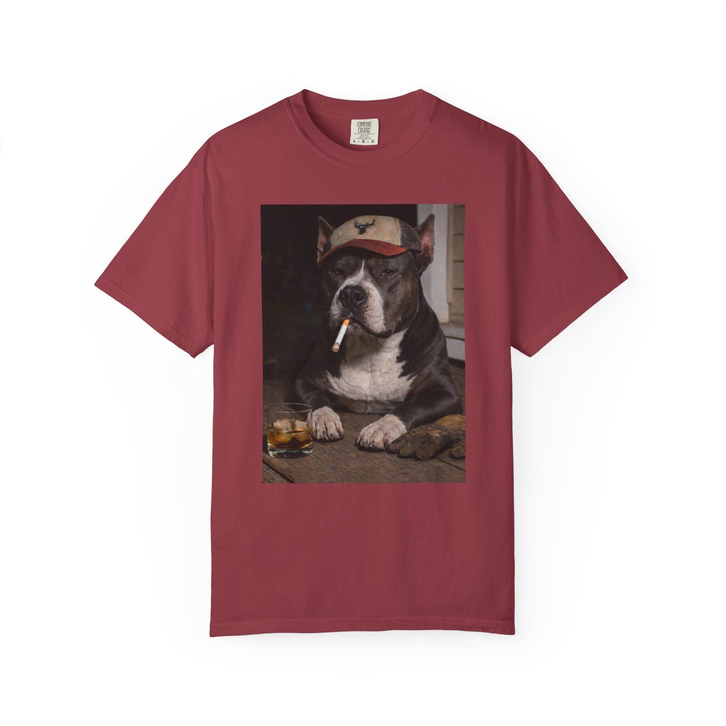 Funny American Bully Shirt, Dog Dad T-Shirt, Blue Collar Man Gag Gift Tee For Husband, American Bulldog Meme Humor Comfort Colors® Tshirt