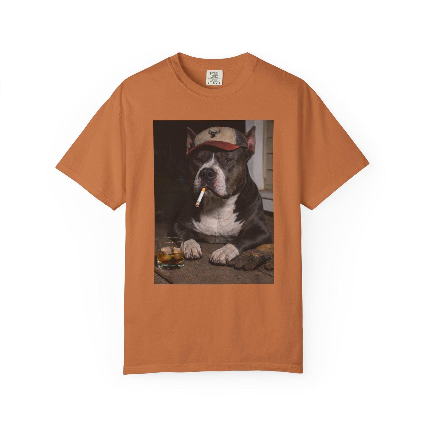 Funny American Bully Shirt, Dog Dad T-Shirt, Blue Collar Man Gag Gift Tee For Husband, American Bulldog Meme Humor Comfort Colors® Tshirt