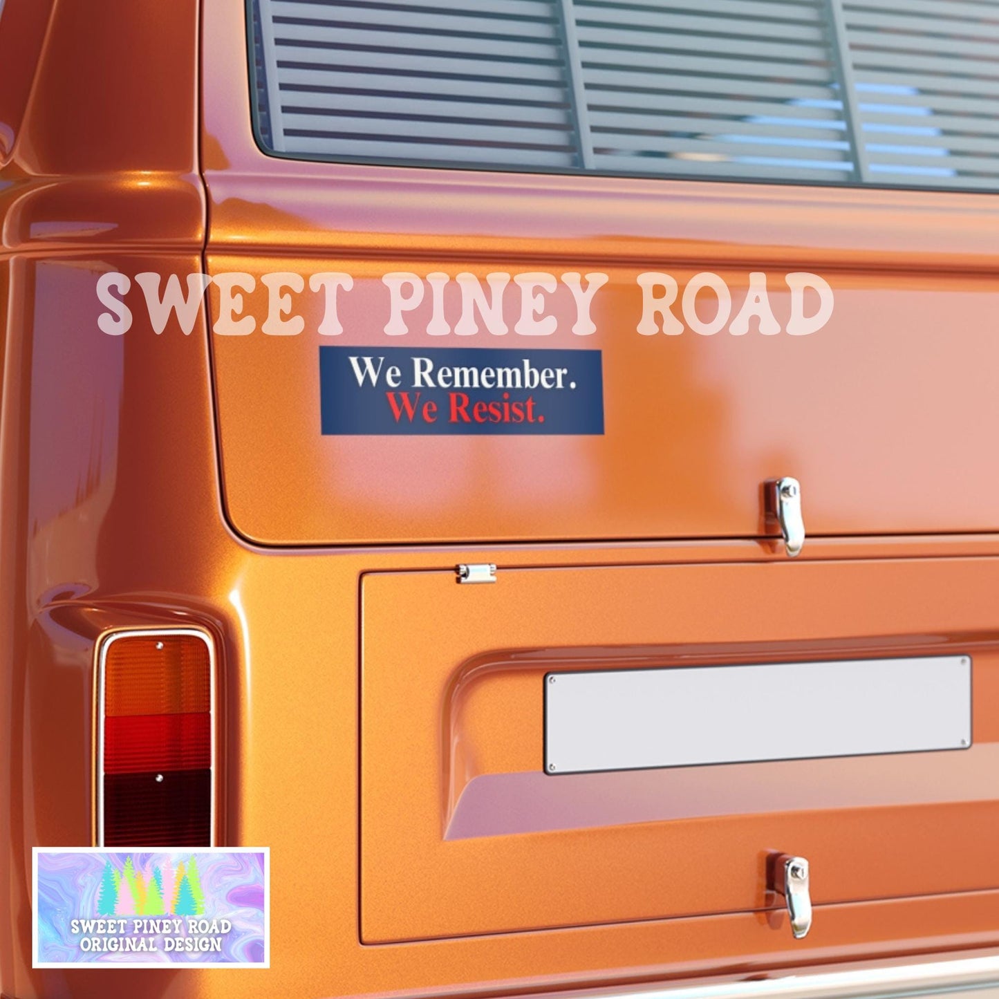 We Remember We Resist Car Magnet, F*ck ICE Bumper Sticker, Stand With Minnesota, Abolish ICE, Deport The Racists, FDT Resistance Protest