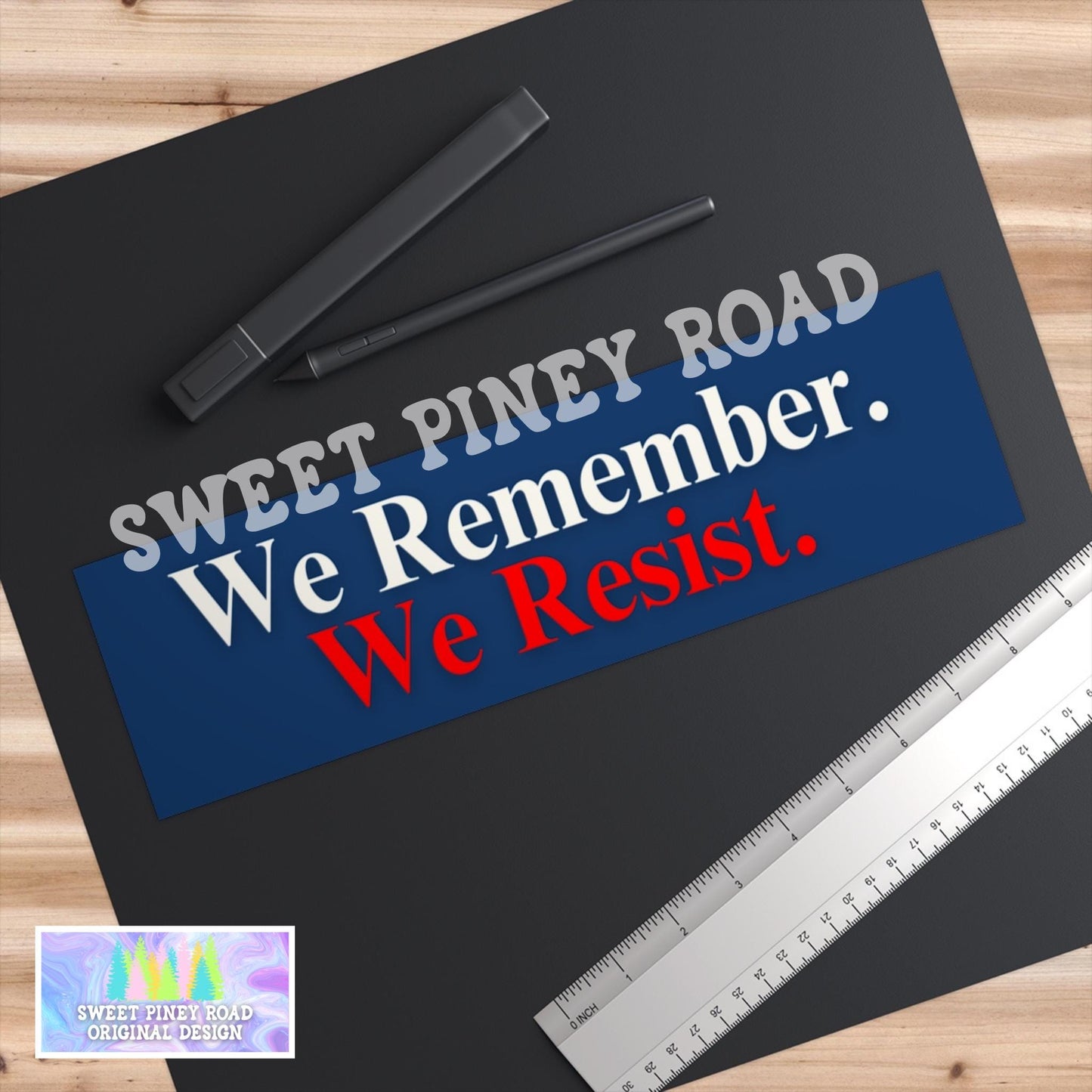 We Remember We Resist Car Magnet, F*ck ICE Bumper Sticker, Stand With Minnesota, Abolish ICE, Deport The Racists, FDT Resistance Protest