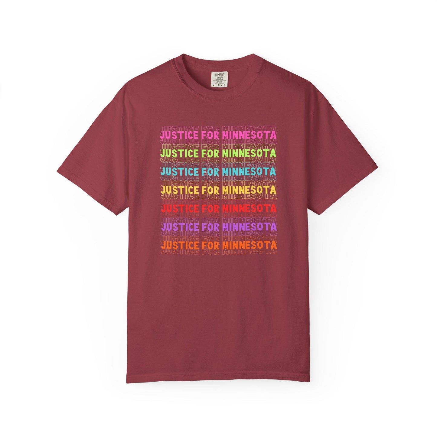 Justice For Minnesota Shirt, Abolish ICE Rainbow T-Shirt, Waltz Protest For Human Rights Tshirt, Protest Rally Tee, F*ck ICE Anti Trump FDT