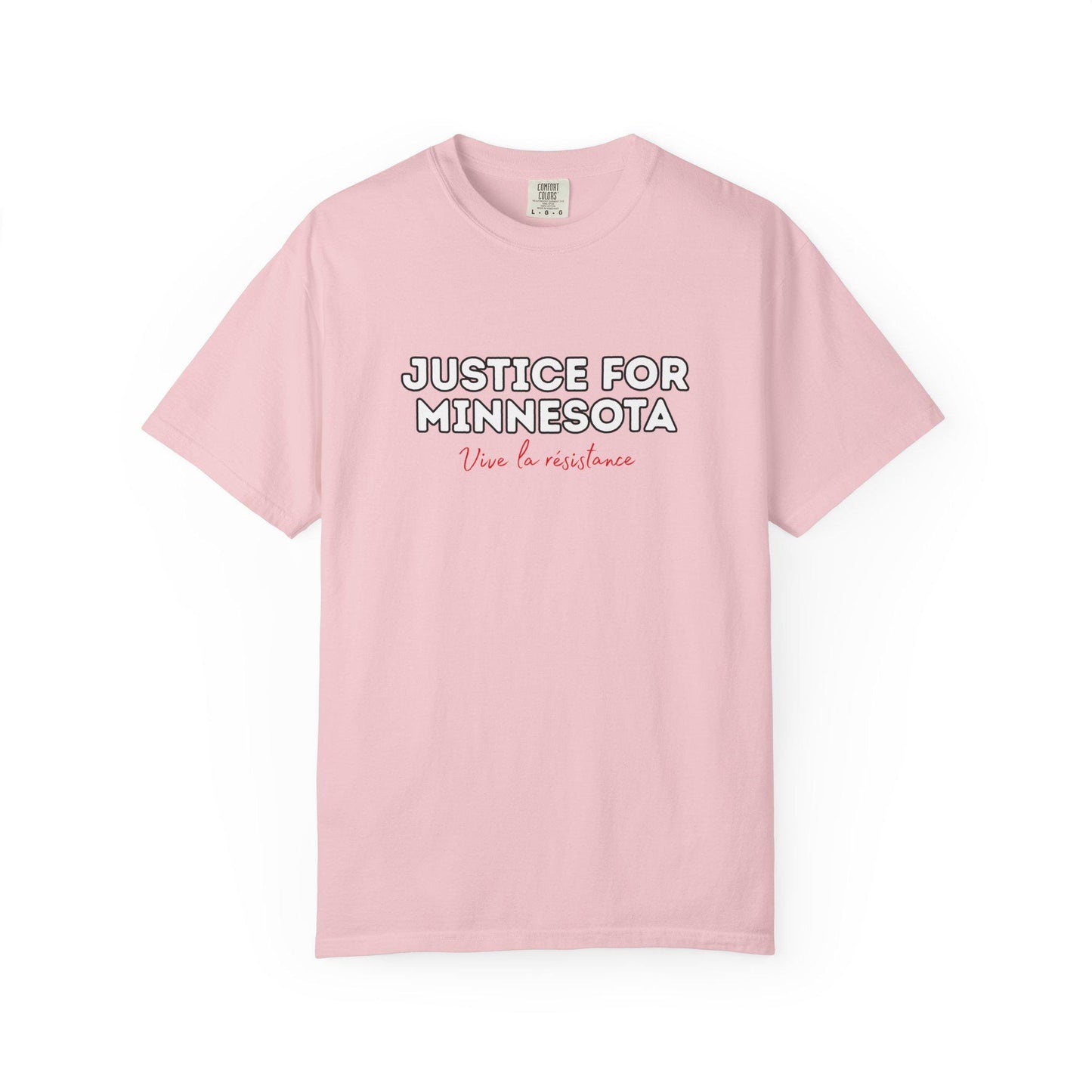Justice For Minnesota Shirt, Vive La Resistance Tshirt, Rally Protest Shirt, FDT Anti Trump Tee, Liberal Resist