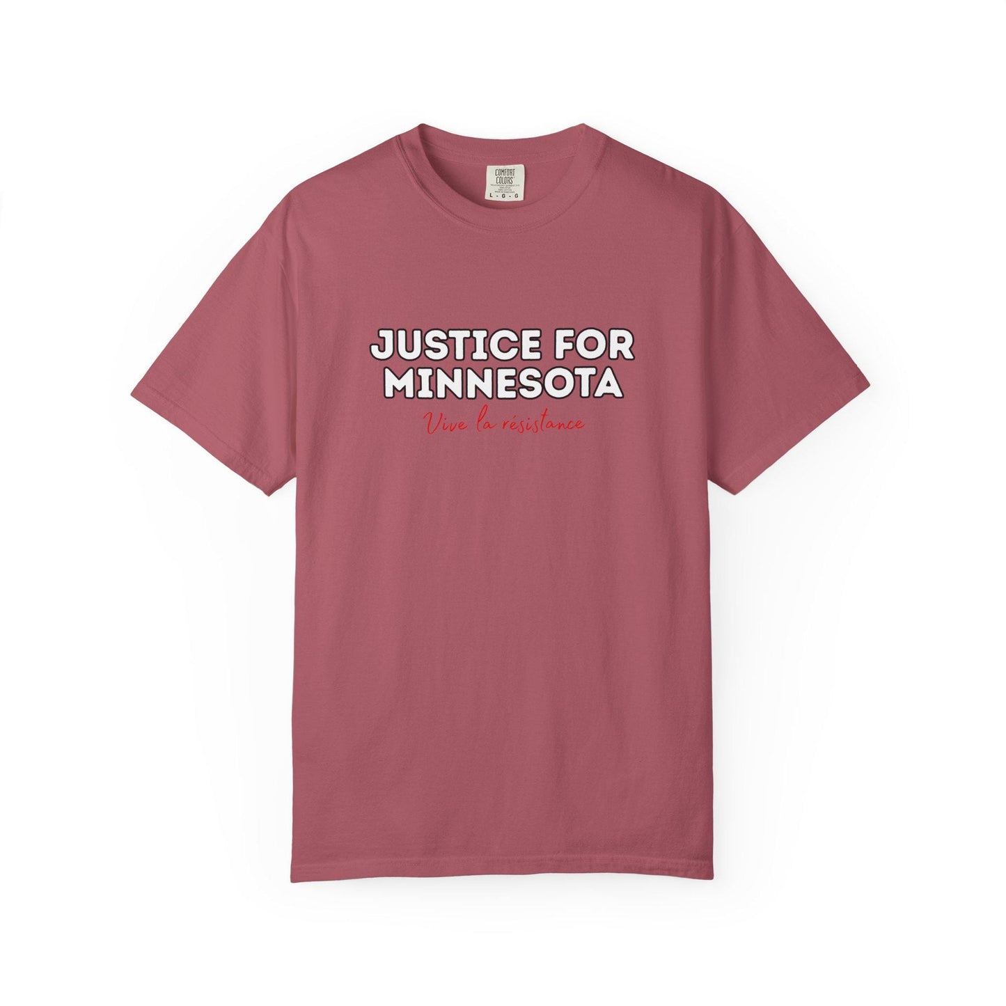 Justice For Minnesota Shirt, Vive La Resistance Tshirt, Rally Protest Shirt, FDT Anti Trump Tee, Liberal Resist