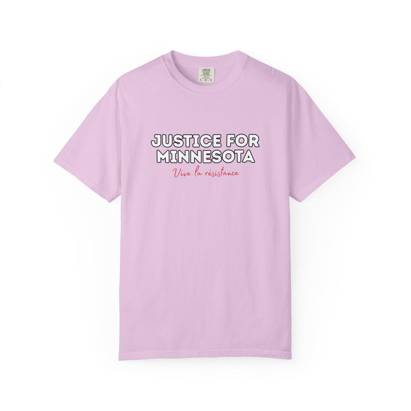 Justice For Minnesota Shirt, Vive La Resistance Tshirt, Rally Protest Shirt, FDT Anti Trump Tee, Liberal Resist