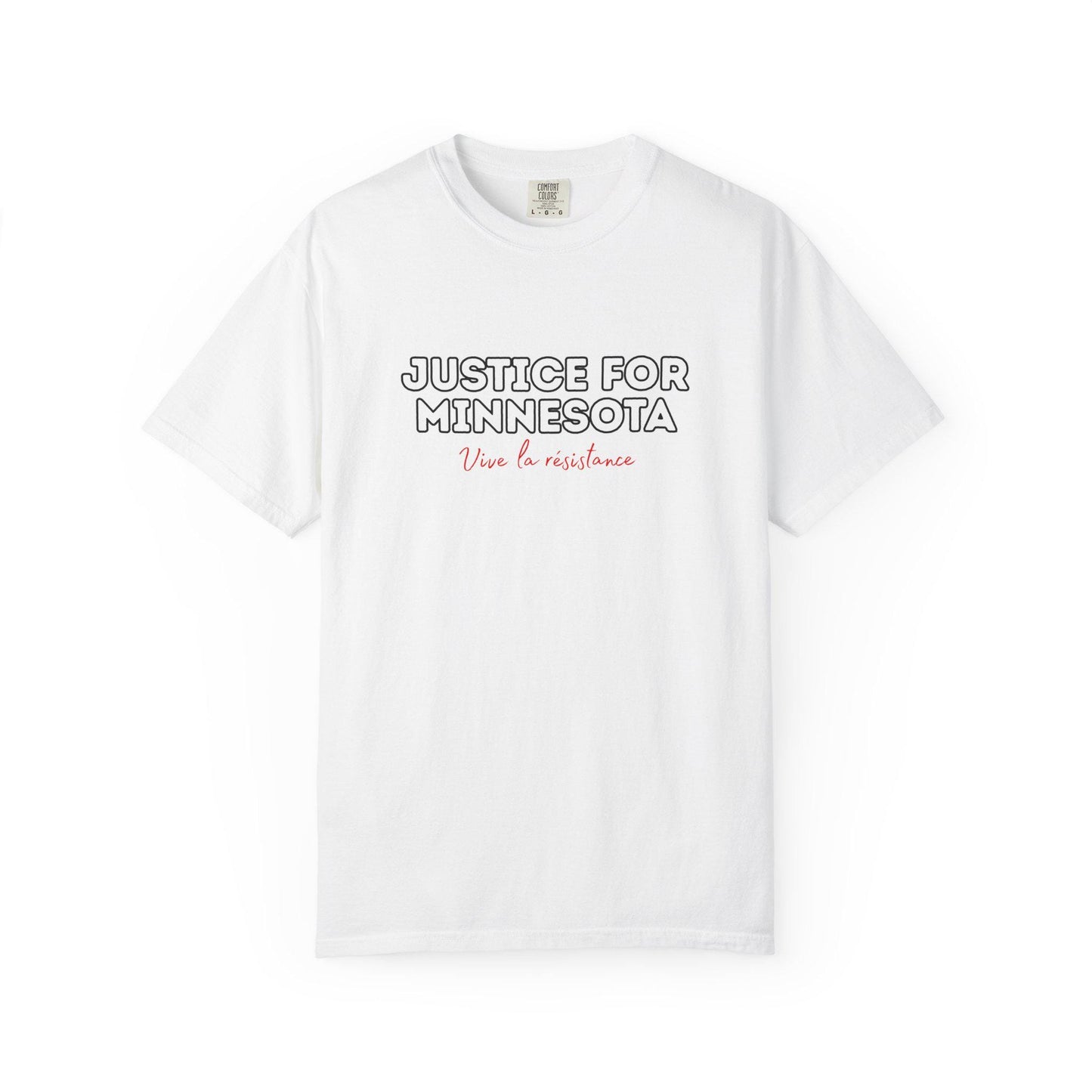 Justice For Minnesota Shirt, Vive La Resistance Tshirt, Rally Protest Shirt, FDT Anti Trump Tee, Liberal Resist