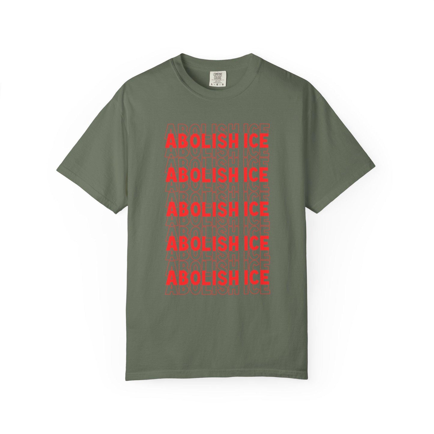 Abolish ICE Shirt, F*ck ICE TShirt, Justice For Minnesota T-Shirt, Chinga La Migra Merch, Anti Trump FDT, Red Design Immigration Rights