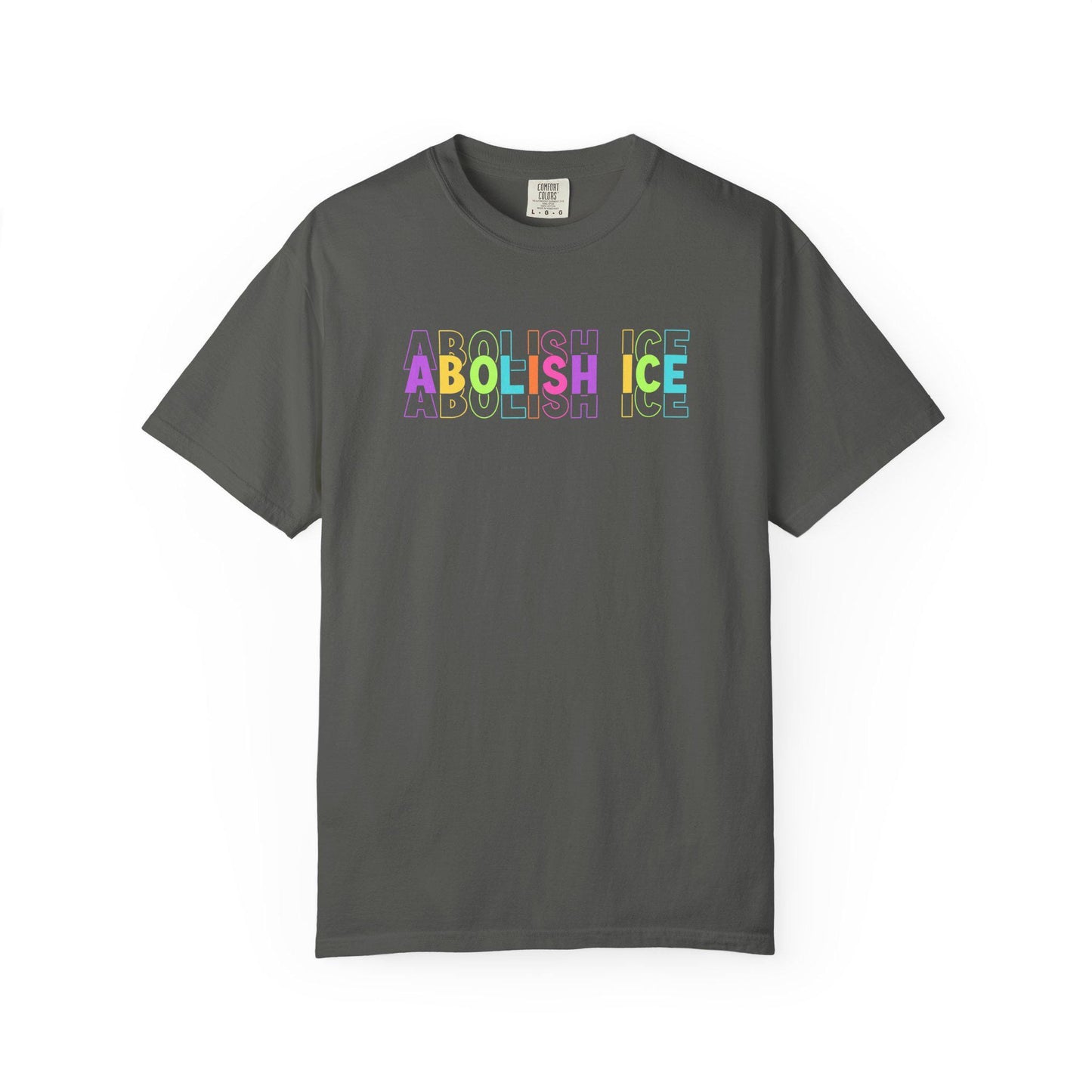 Abolish ICE Shirt, F*ck ICE TShirt, Justice For Minnesota T-Shirt, Chinga La Migra Merch, Anti Trump FDT, Rainbow Design Immigration Rights