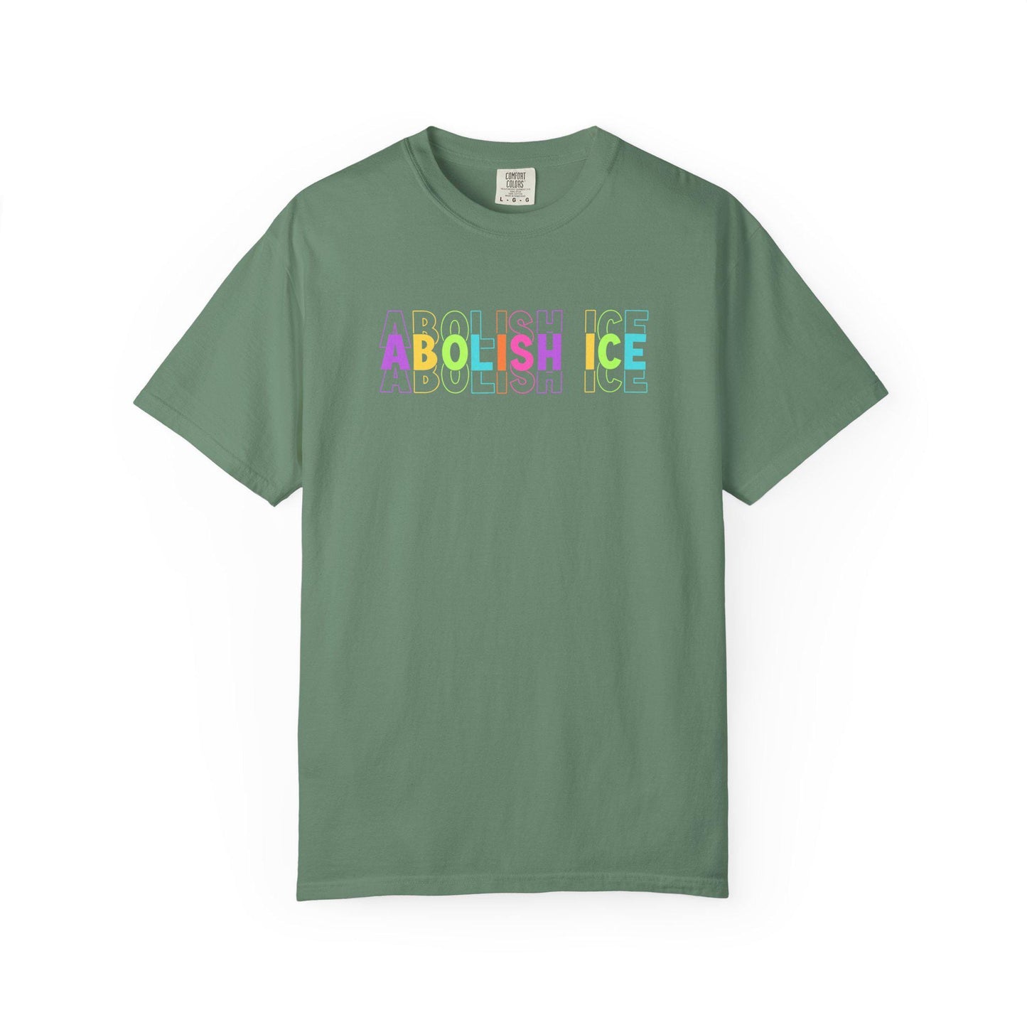 Abolish ICE Shirt, F*ck ICE TShirt, Justice For Minnesota T-Shirt, Chinga La Migra Merch, Anti Trump FDT, Rainbow Design Immigration Rights