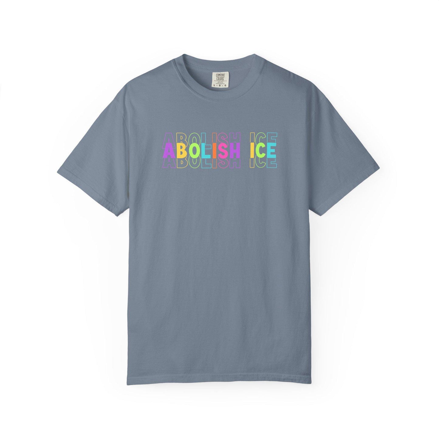 Abolish ICE Shirt, F*ck ICE TShirt, Justice For Minnesota T-Shirt, Chinga La Migra Merch, Anti Trump FDT, Rainbow Design Immigration Rights