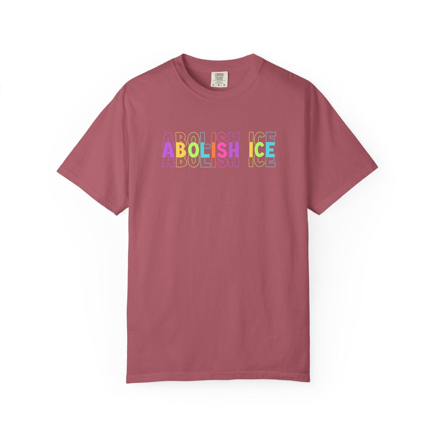 Abolish ICE Shirt, F*ck ICE TShirt, Justice For Minnesota T-Shirt, Chinga La Migra Merch, Anti Trump FDT, Rainbow Design Immigration Rights
