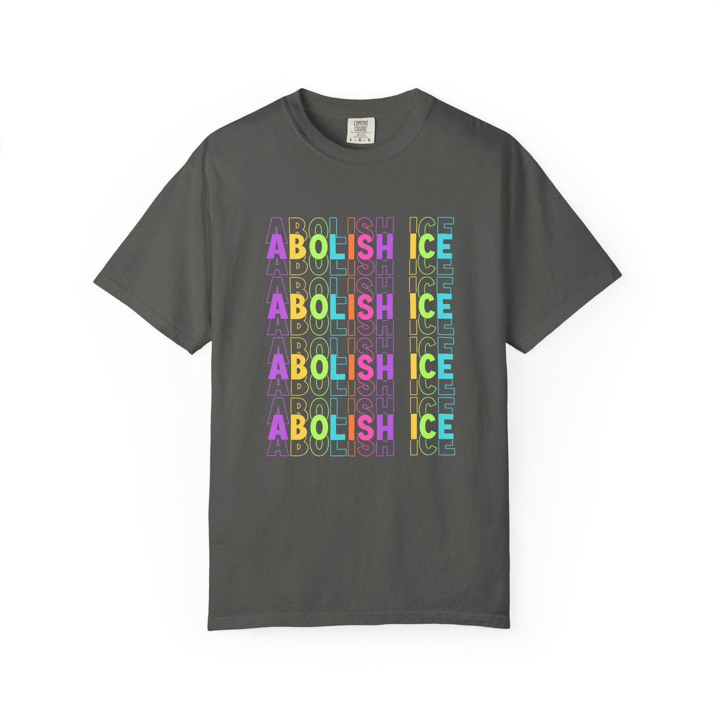 Abolish ICE Shirt, F*ck ICE TShirt, Justice For Minnesota T-Shirt, Chinga La Migra Merch, Anti Trump FDT, Rainbow Design Immigration Rights