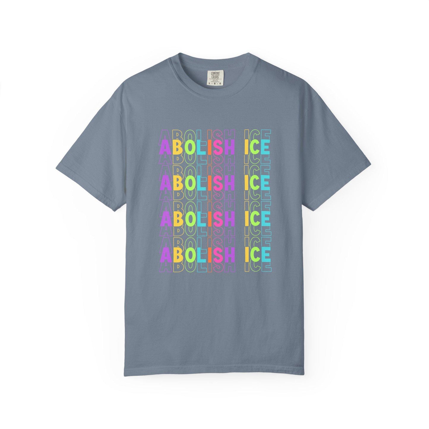 Abolish ICE Shirt, F*ck ICE TShirt, Justice For Minnesota T-Shirt, Chinga La Migra Merch, Anti Trump FDT, Rainbow Design Immigration Rights