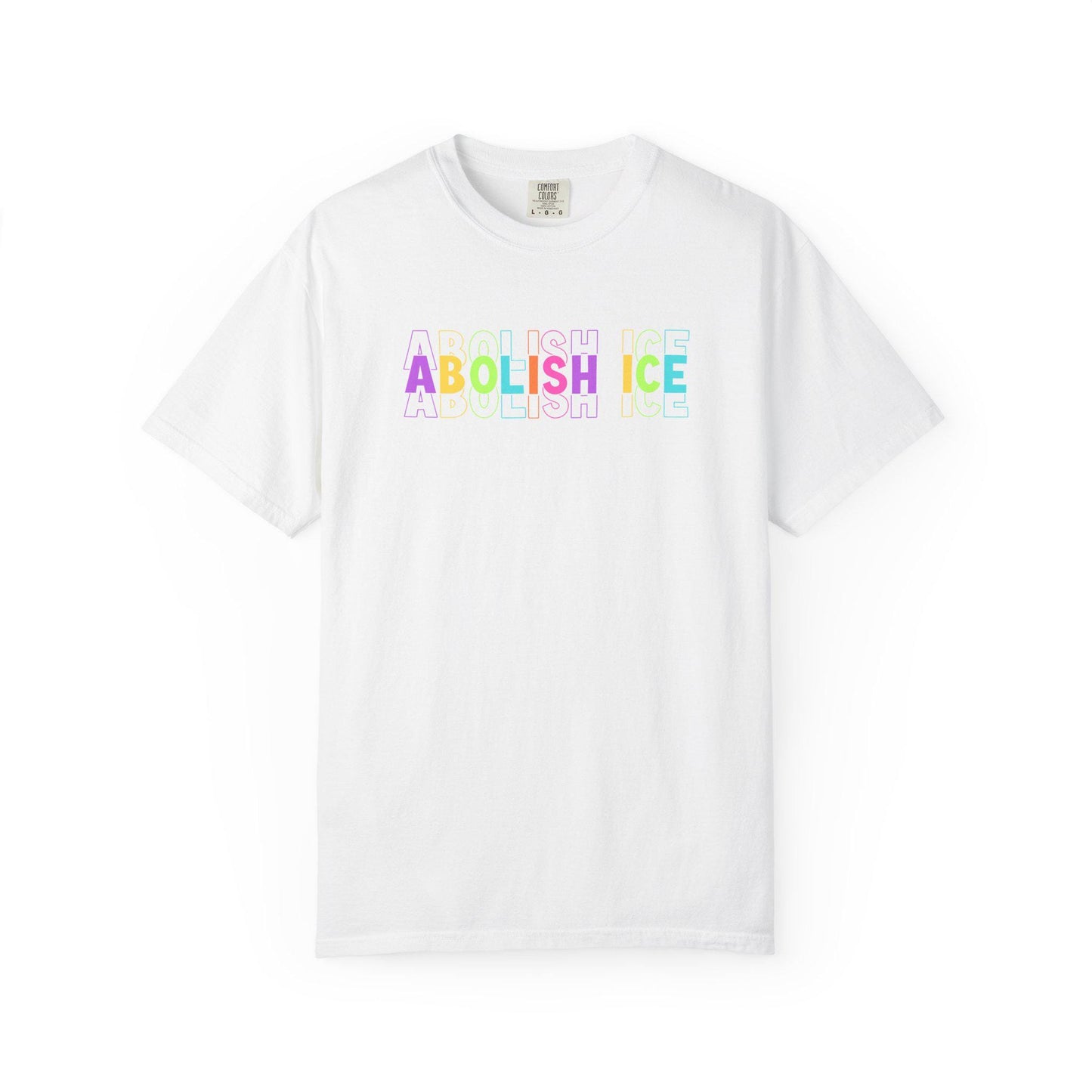 Abolish ICE Shirt, F*ck ICE TShirt, Justice For Minnesota T-Shirt, Chinga La Migra Merch, Anti Trump FDT, Rainbow Design Immigration Rights