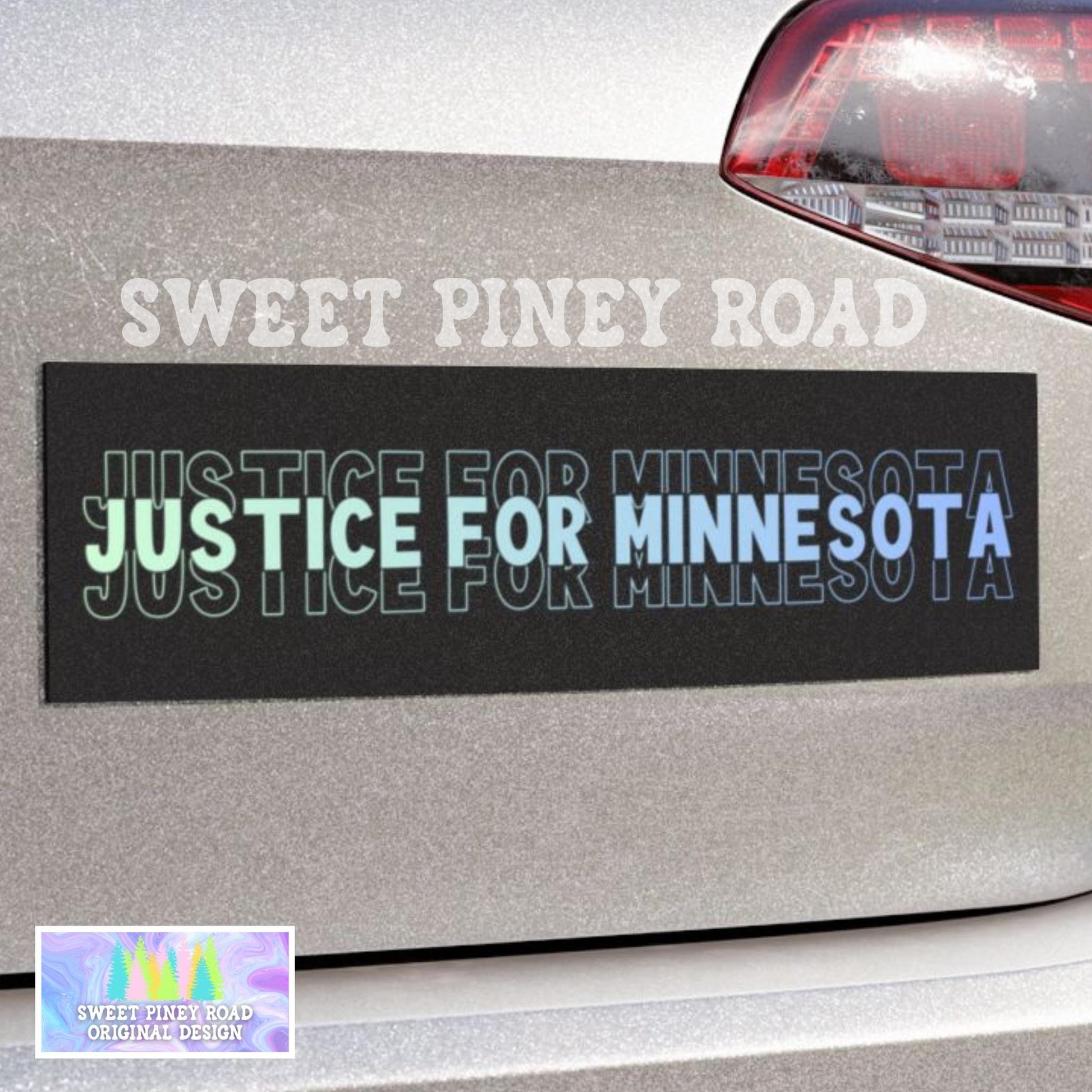 Justice For Minnesota Car Magnet, F*ck ICE Bumper Sticker, Waltz Protest For Human Rights, Deport The Racists, Anti Trump FDT Abolish ICE
