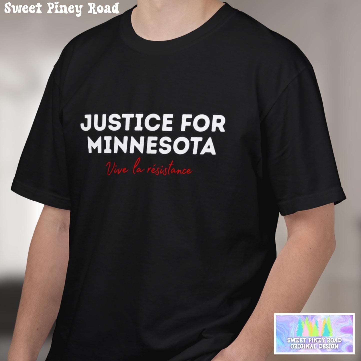 Justice For Minnesota Shirt, Vive La Resistance Tshirt, Rally Protest Shirt, FDT Anti Trump Tee, Liberal Resist