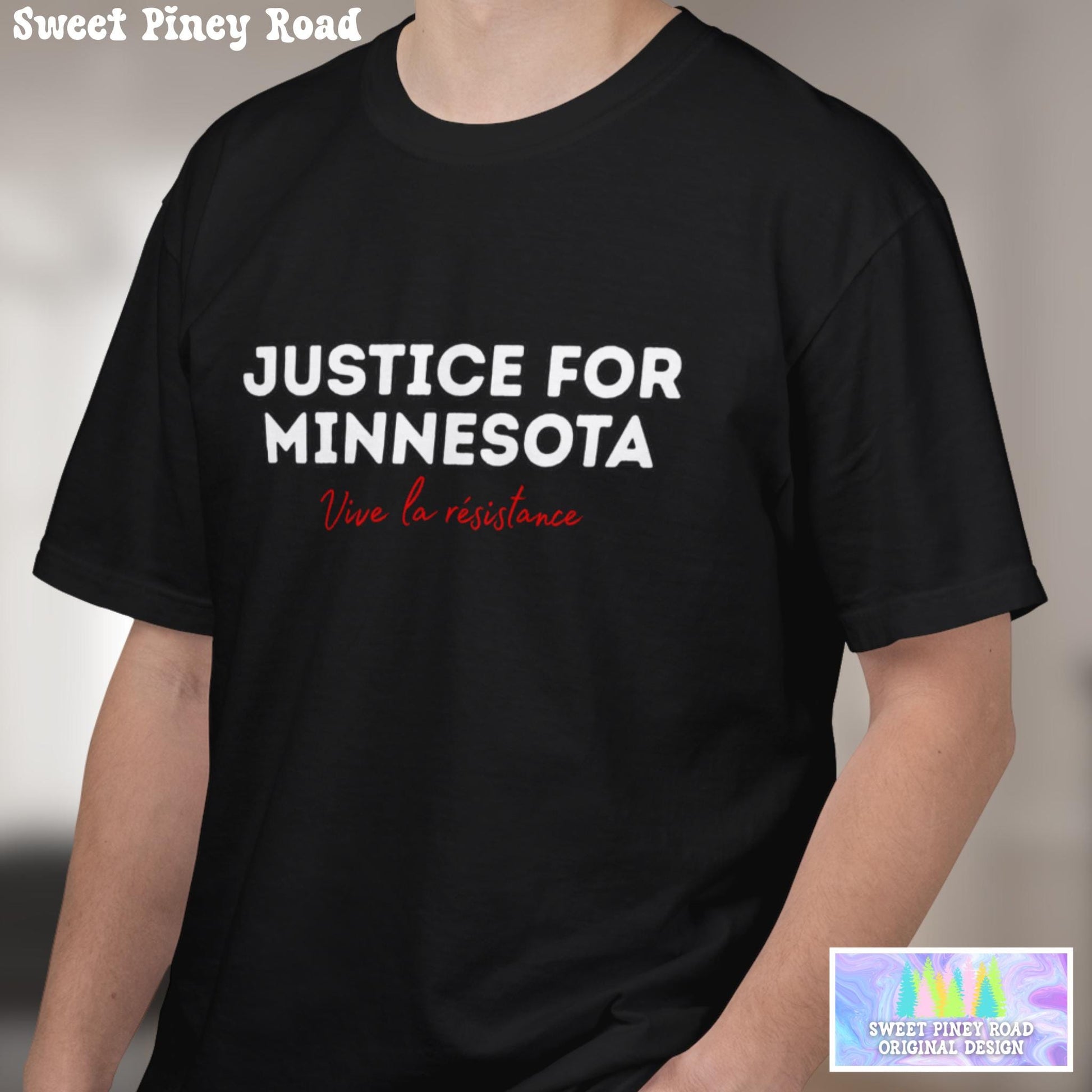 Justice For Minnesota Shirt, Vive La Resistance Tshirt, Rally Protest Shirt, FDT Anti Trump Tee, Liberal Resist