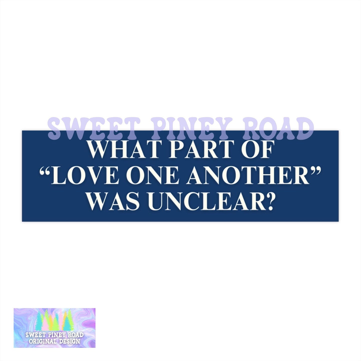 Love One Another Car Magnet, F*ck ICE Bumper Sticker, Abolish ICE Protest, Love Thy Neighbor Sticker, Anti Trump Immigration, FDT Equality