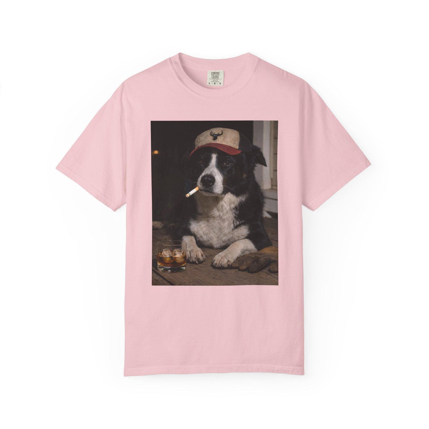 Funny Border Collie Shirt, Dog Dad T-Shirt, Blue Collar Man Gag Gift Tee For Husband, I Got That Dog In Me Meme Humor Comfort Colors® Tshirt