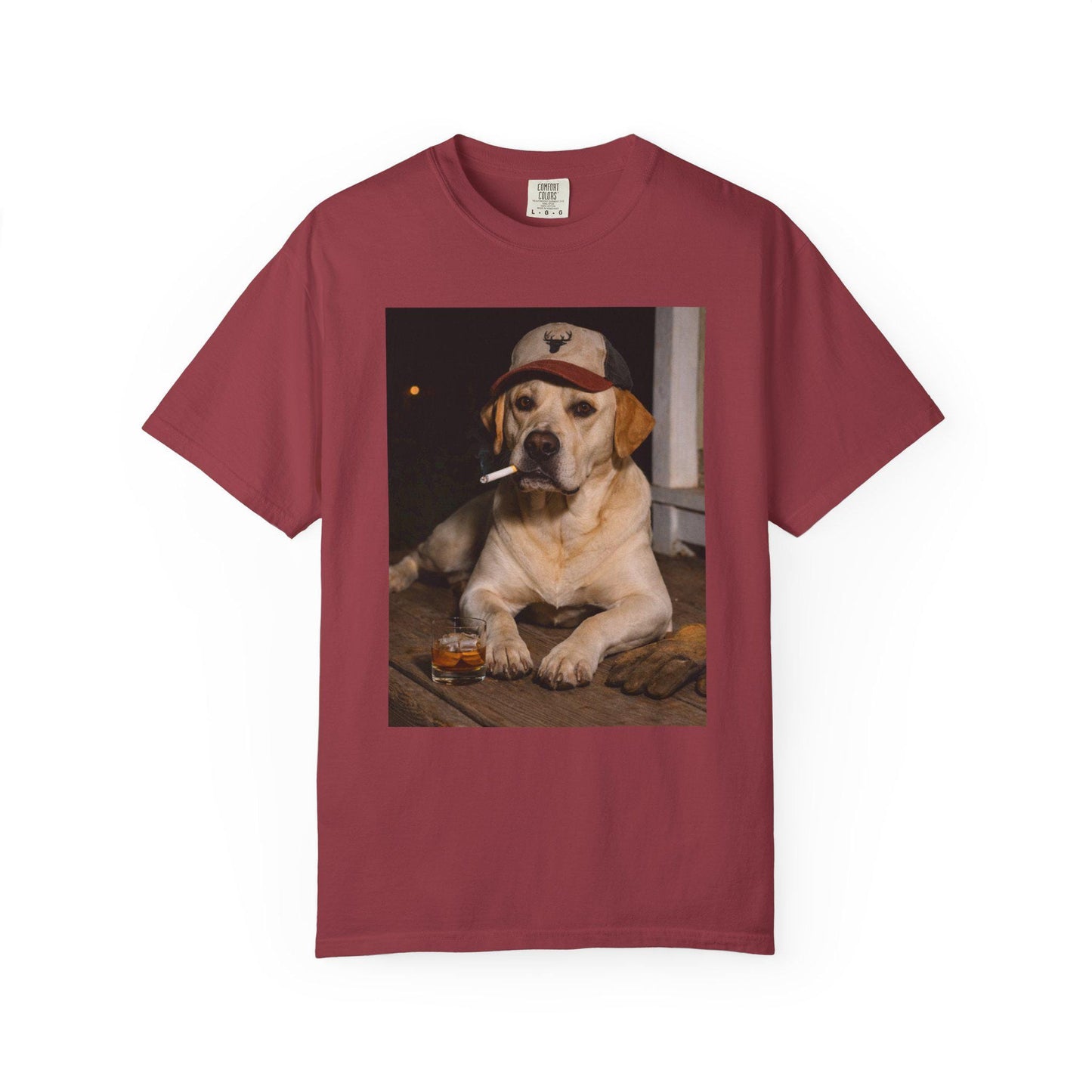 Funny Labrador Retriever Shirt, Dog Dad T-Shirt, Blue Collar Man Gag Gift Tee For Husband, Hilarious Meme Humor Comfort Colors® Tshirt