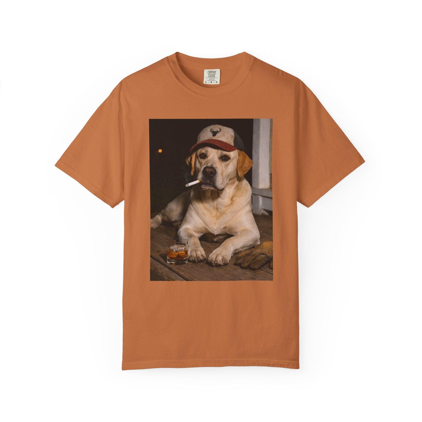Funny Labrador Retriever Shirt, Dog Dad T-Shirt, Blue Collar Man Gag Gift Tee For Husband, Hilarious Meme Humor Comfort Colors® Tshirt