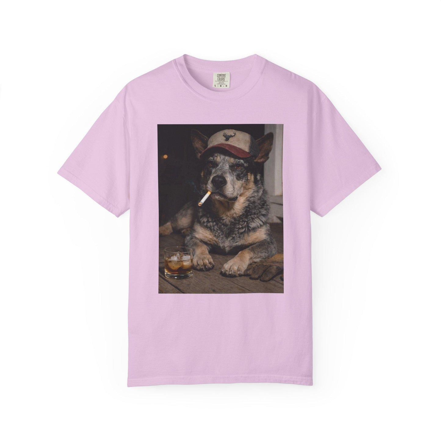 Funny Blue Heeler Shirt, Australian Cattle Dog T-Shirt, Blue Collar Man Gag Gift Tee, Hilarious Meme Humor Comfort Colors® Tshirt