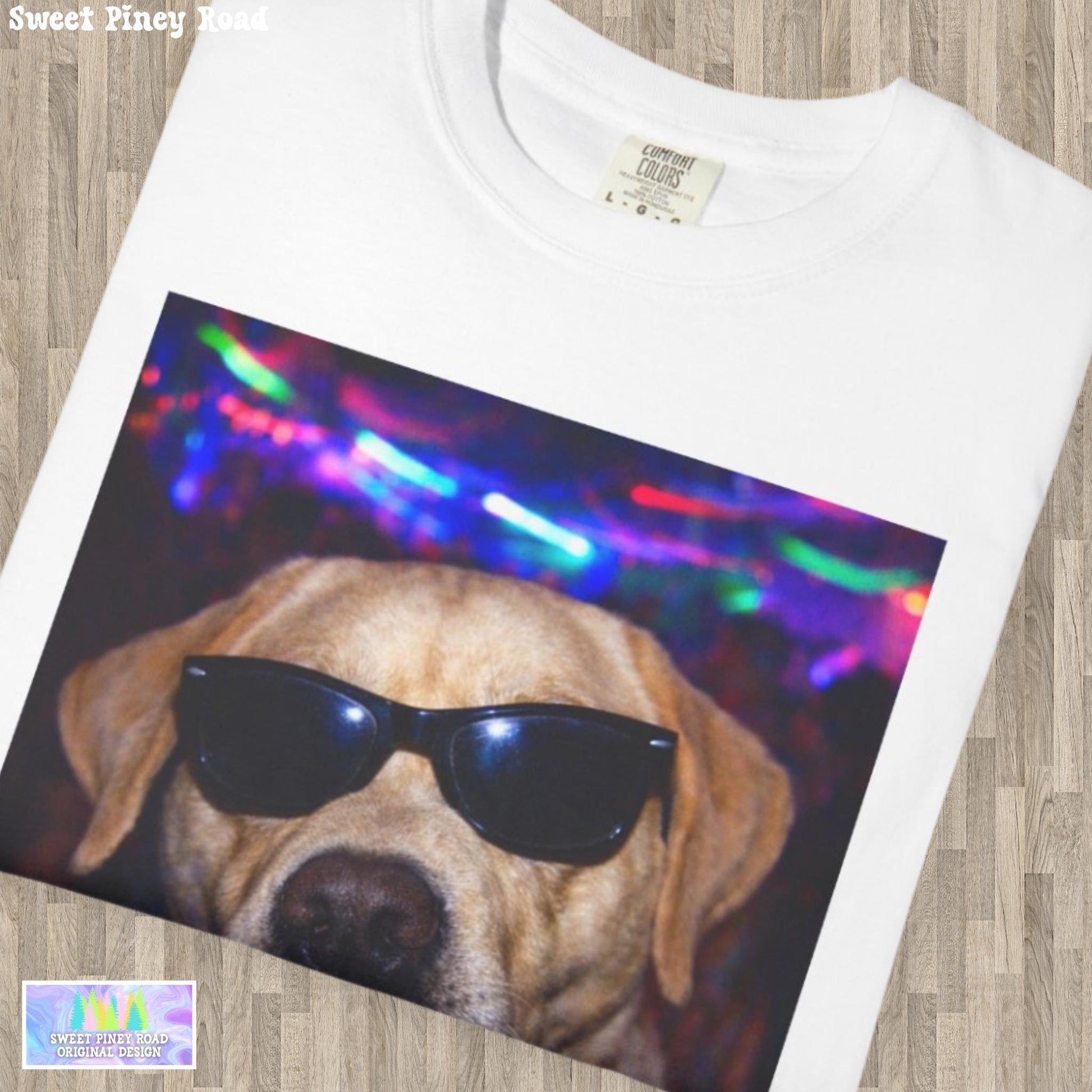 Funny Labrador Retriever Shirt, Hilarious Dogs Smoking Night Club Yellow Lab T-Shirt, Party Animal Tee Gift, I Got That Dog In Me y2k Tshirt